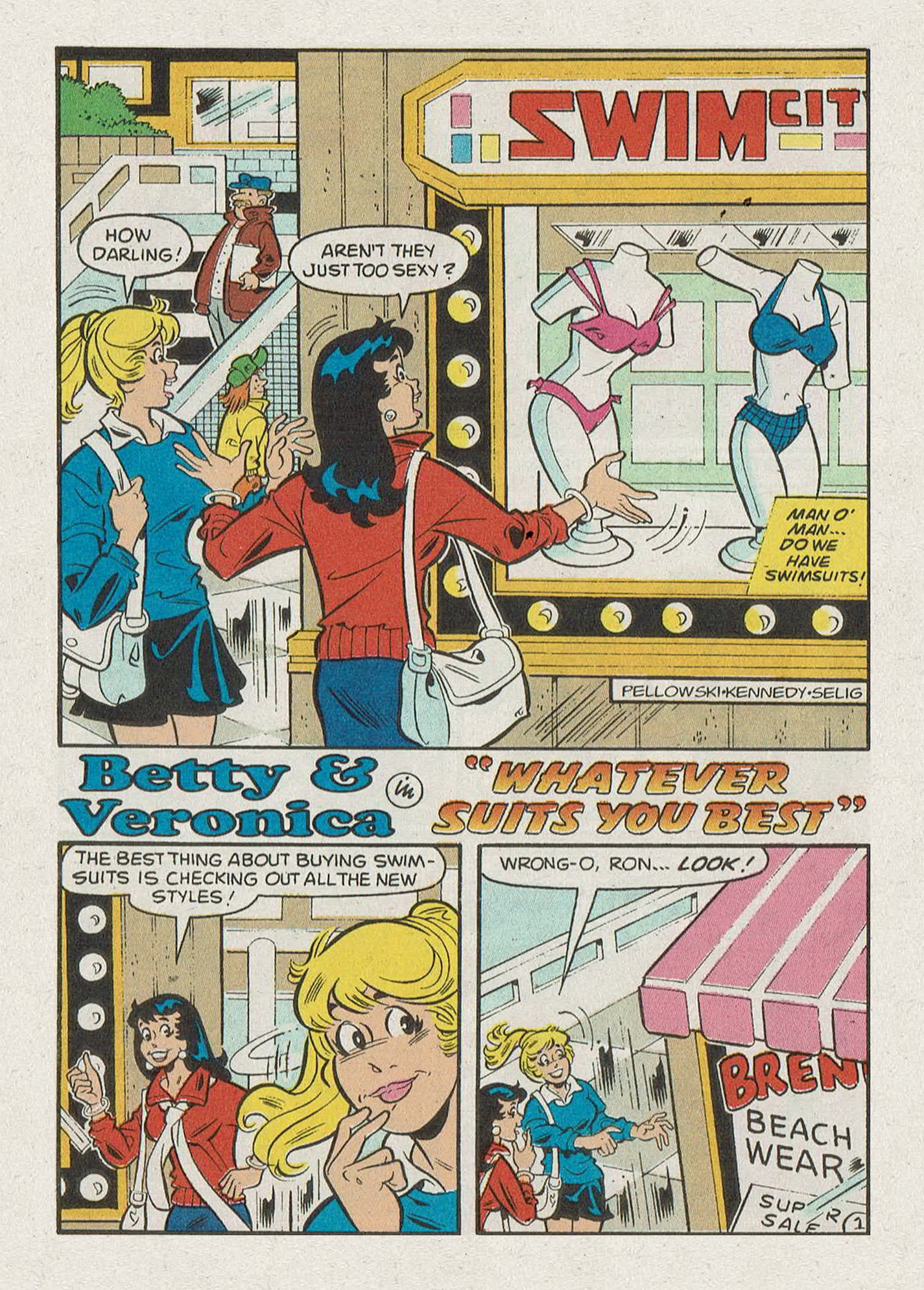 Read online Betty and Veronica Digest Magazine comic -  Issue #121 - 93