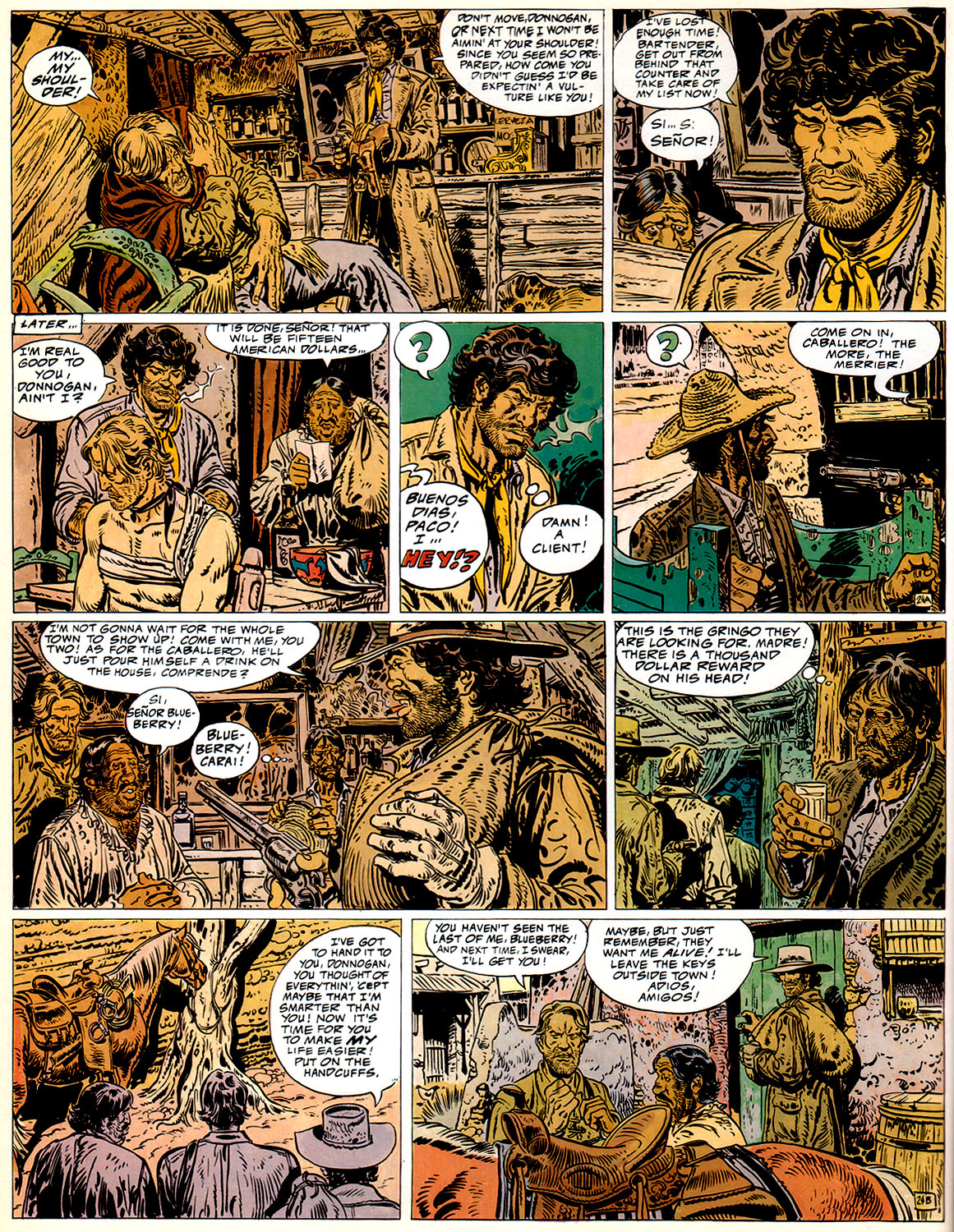 Read online Epic Graphic Novel: Blueberry comic -  Issue #1 - 30