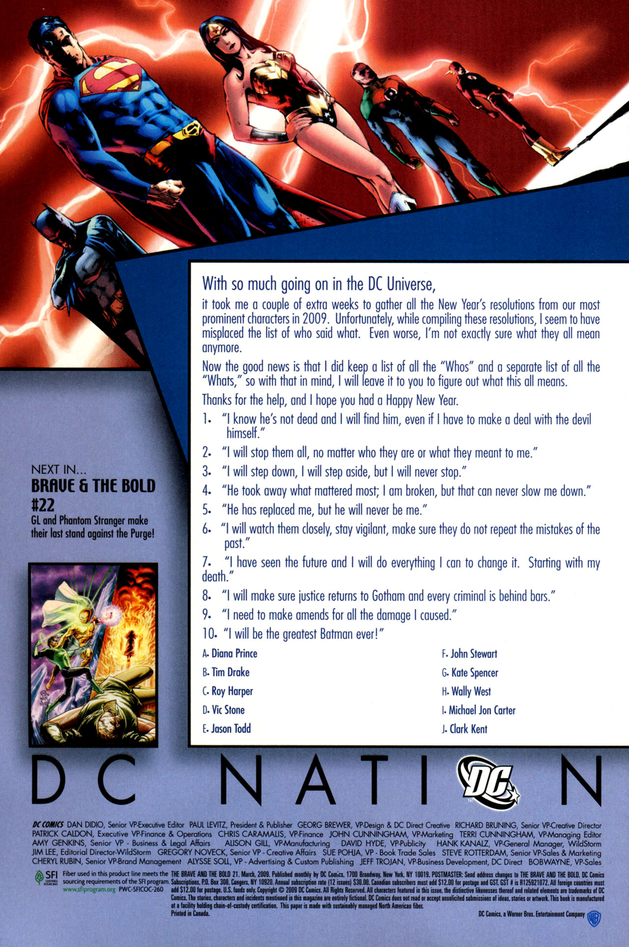 Read online The Brave and the Bold (2007) comic -  Issue #21 - 23