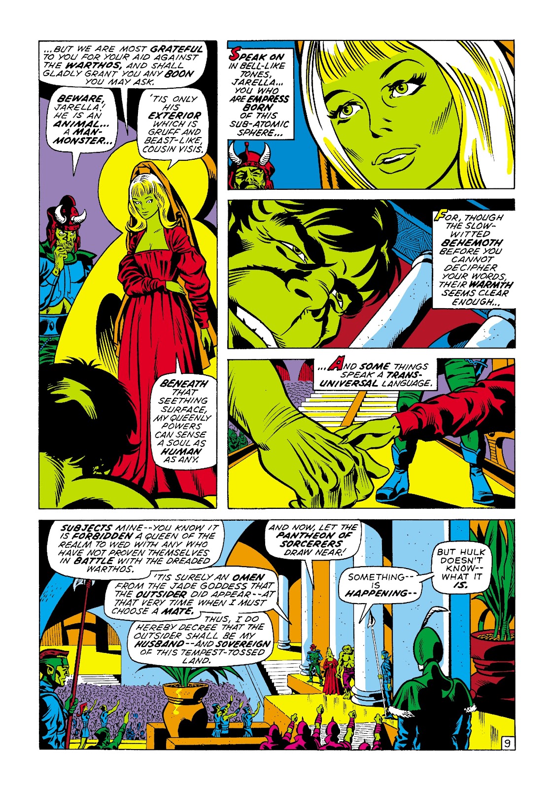 Read online Marvel Masterworks: The Incredible Hulk comic -  Issue # TPB 7 (Part 2) - 36
