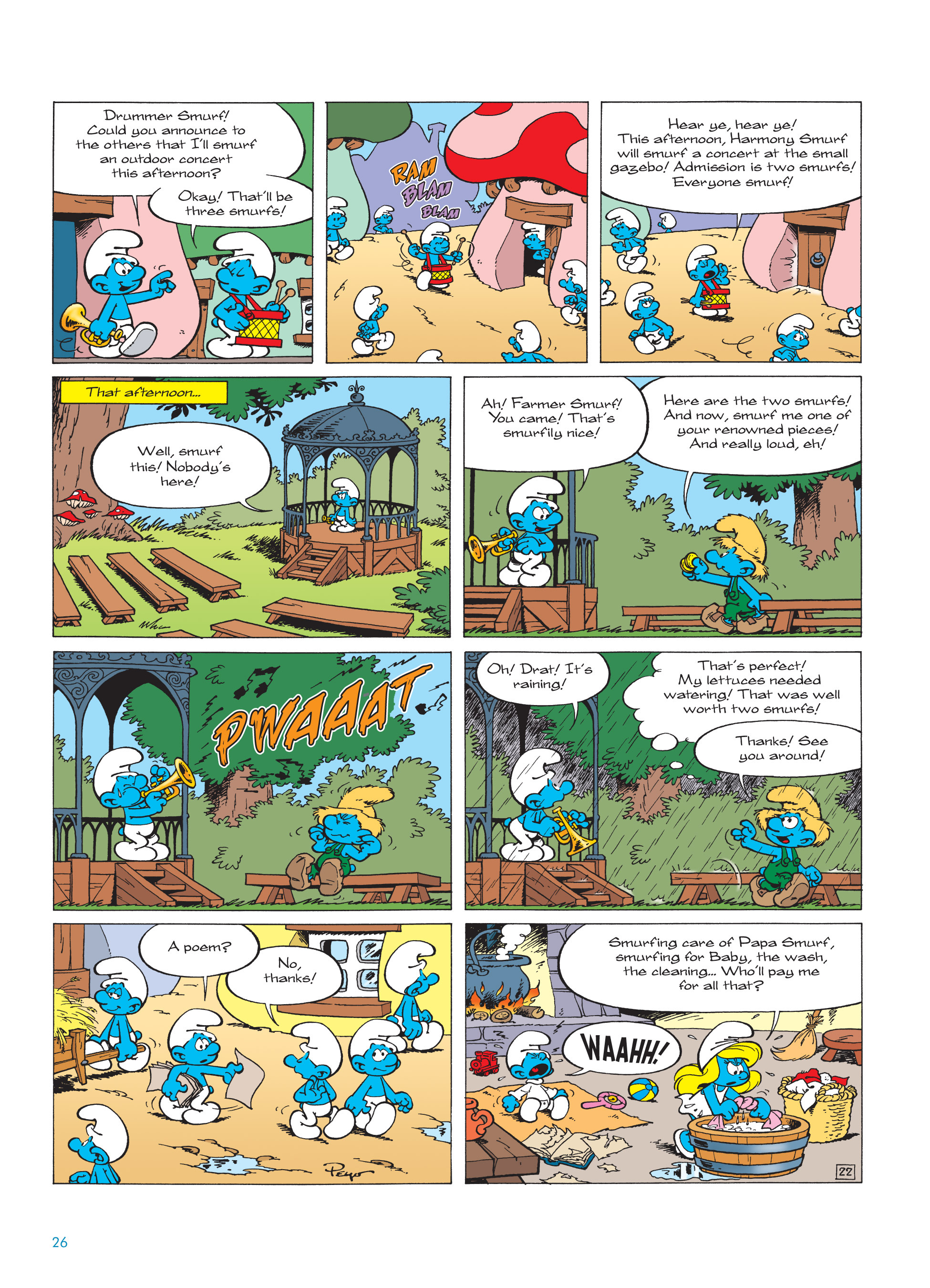Read online The Smurfs comic -  Issue #18 - 26