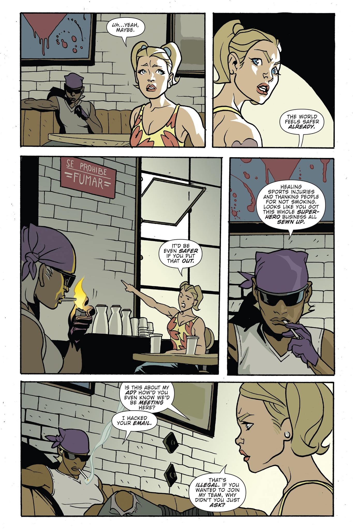 Read online Heroines comic -  Issue # TPB - 17