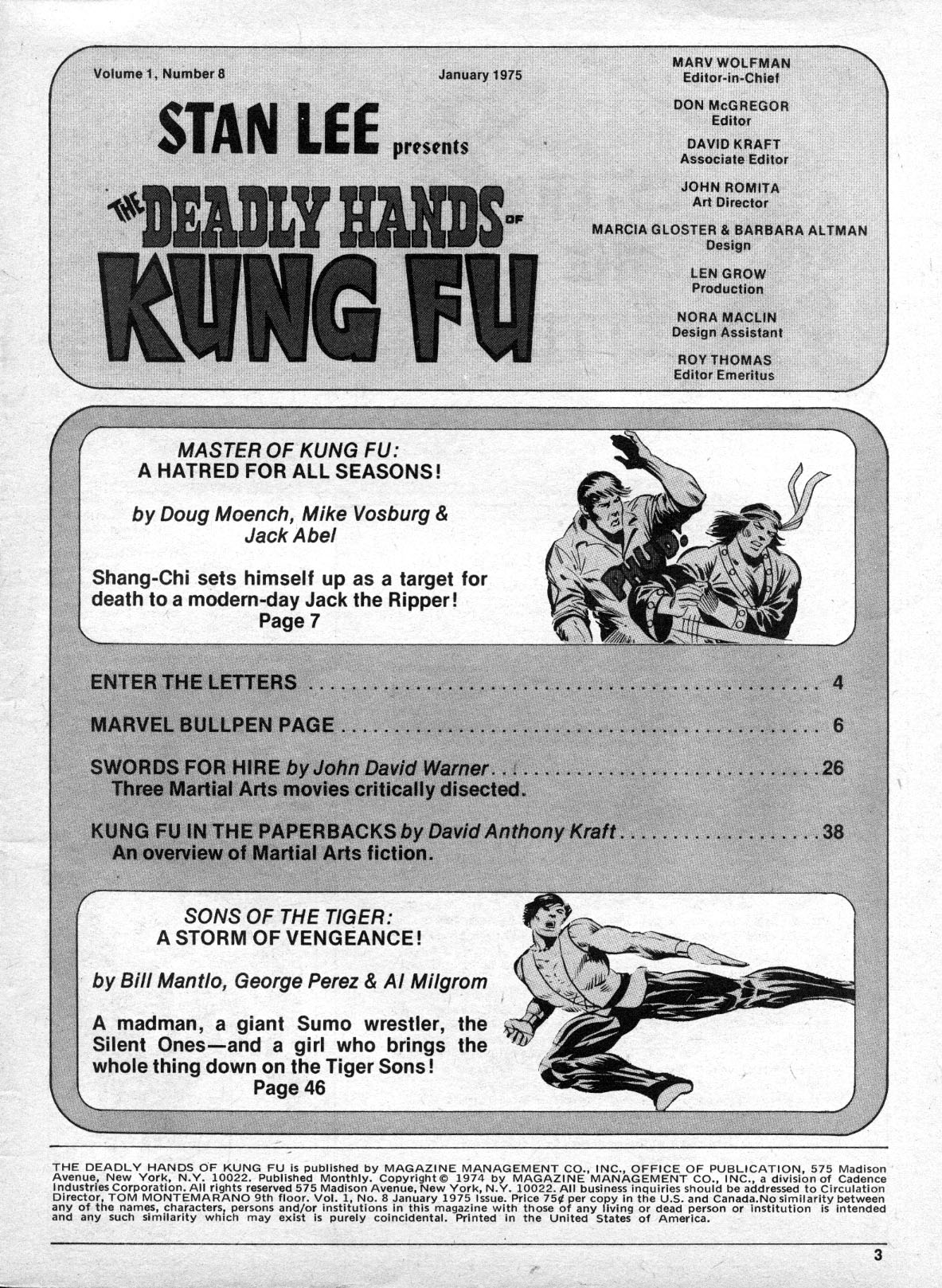The Deadly Hands of Kung Fu Issue #8 #9 - English 4