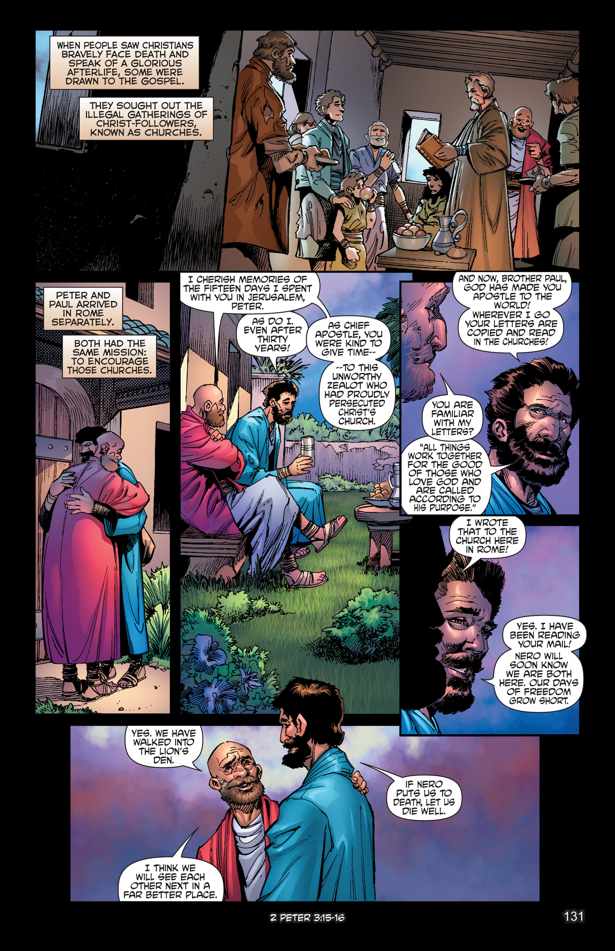 Read online The Kingstone Bible comic -  Issue #10 - 136