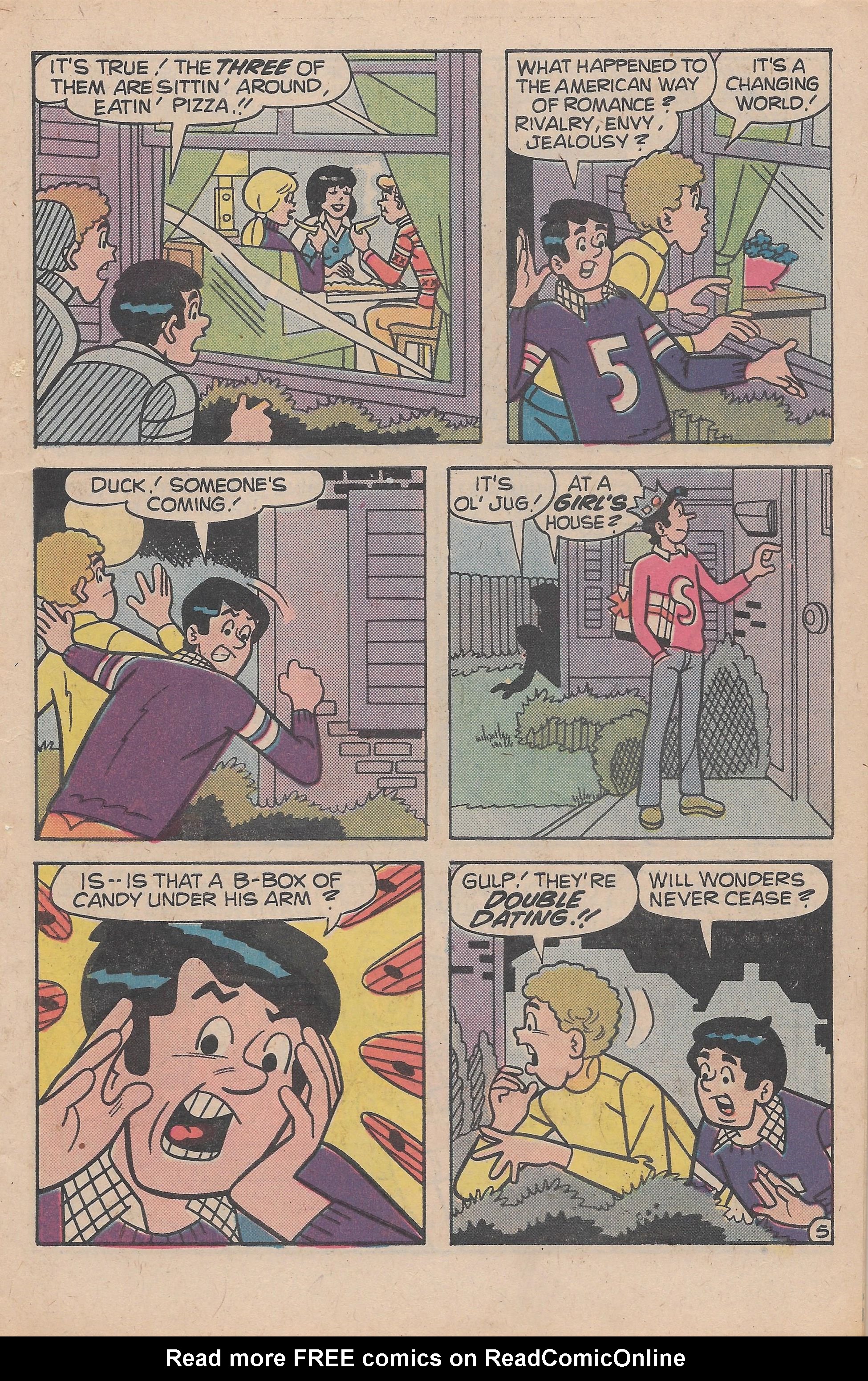 Read online Archie's TV Laugh-Out comic -  Issue #60 - 7