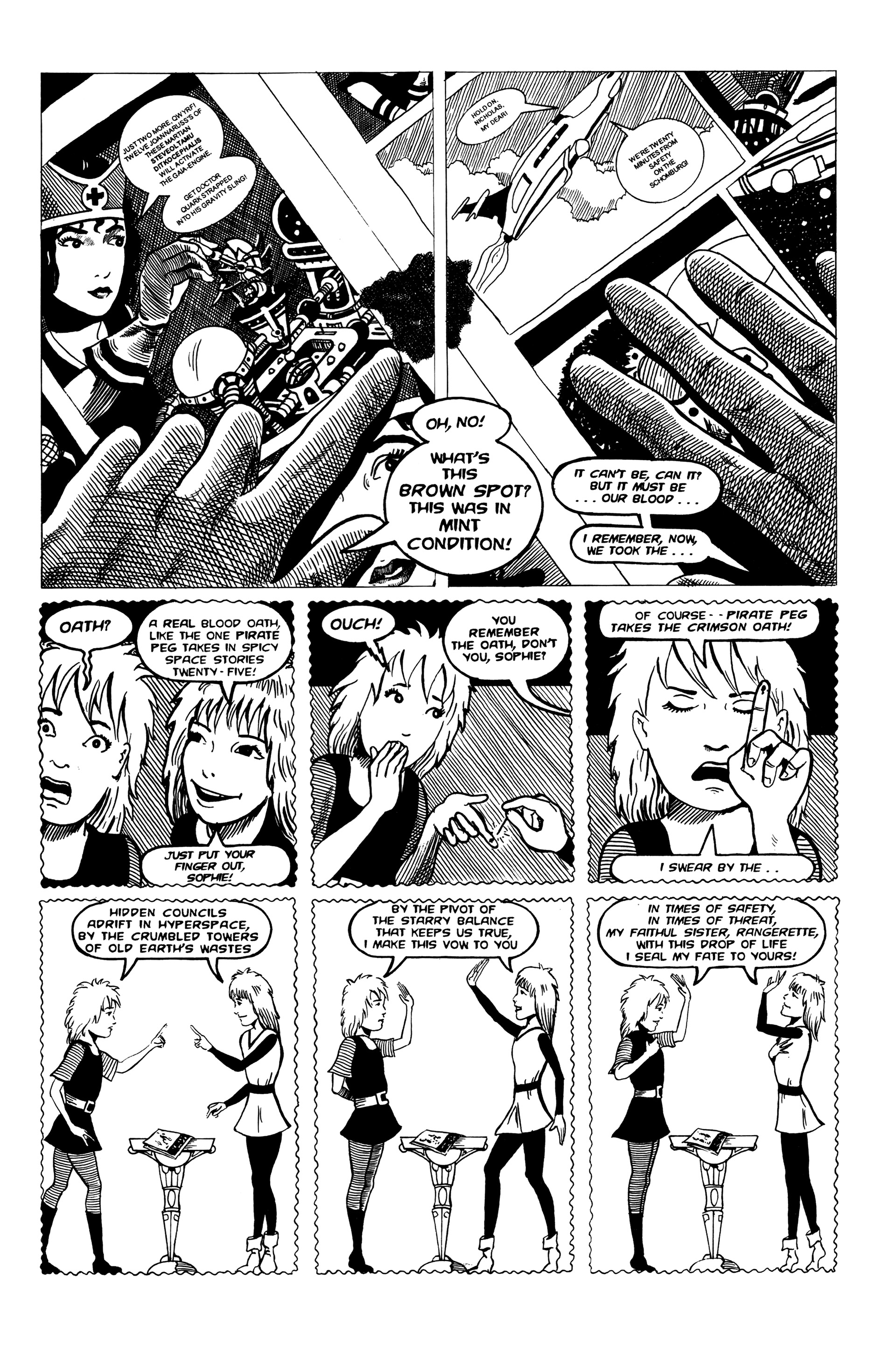 Read online Strange Attractors (1993) comic -  Issue #2 - 27