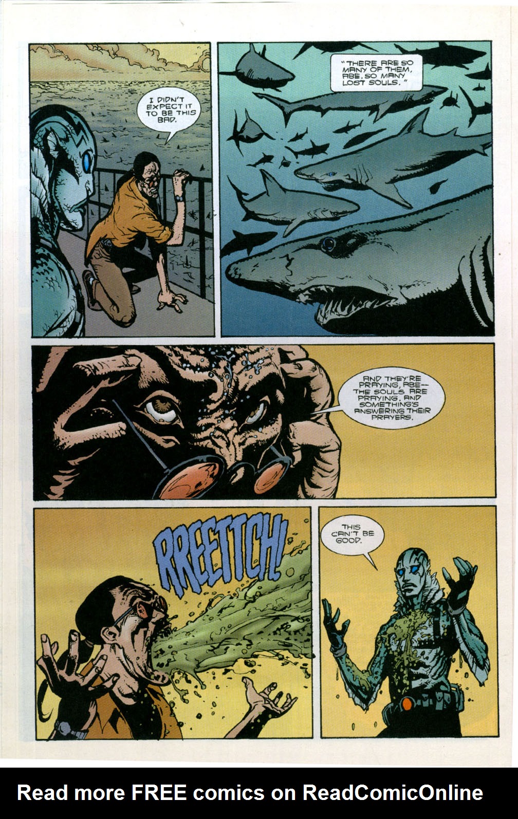 Read online Abe Sapien: Drums of the Dead comic -  Issue # Full - 12