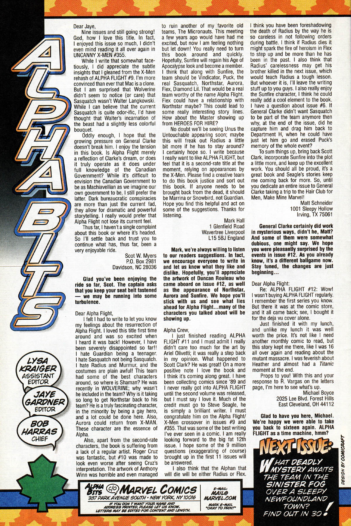 Read online Alpha Flight (1997) comic -  Issue #14 - 34