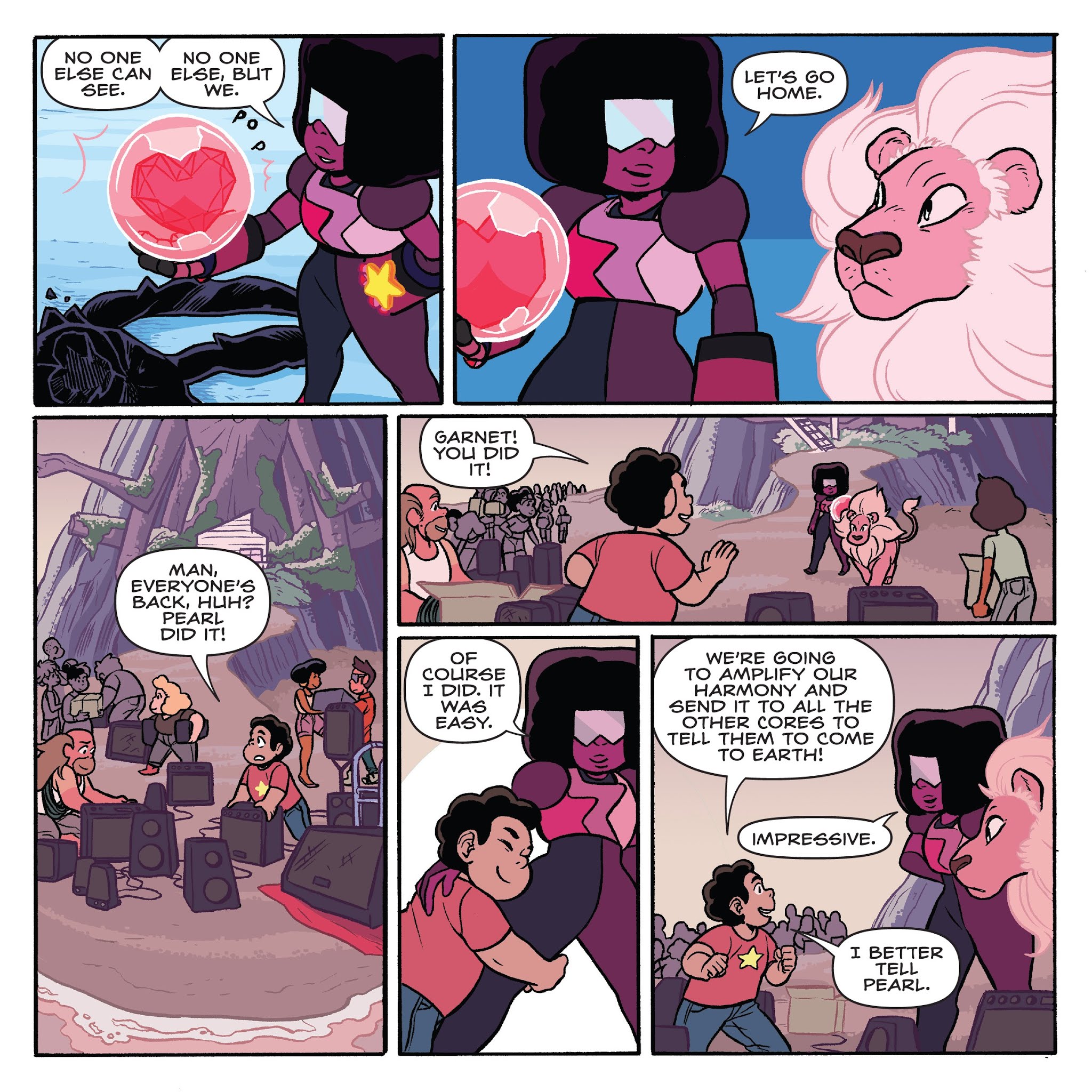 Read online Steven Universe: Harmony comic -  Issue #4 - 21