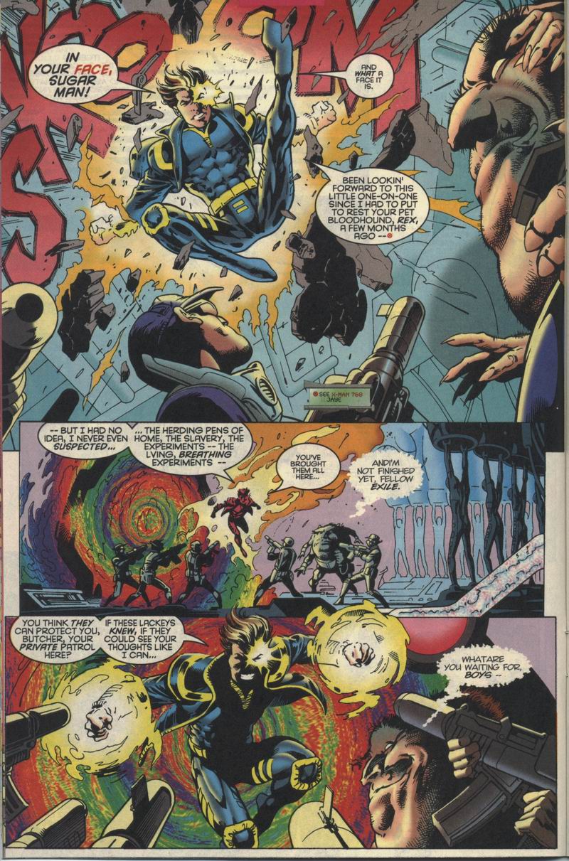Read online X-Man comic -  Issue # _Annual 1 - 8