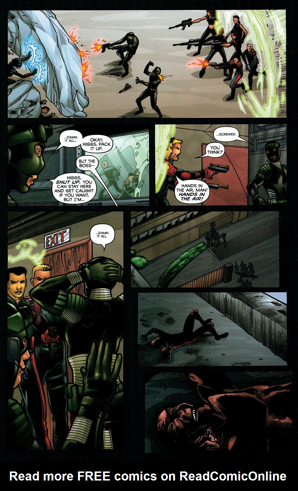Read online Helios: Under the Gun comic -  Issue #1 - 21