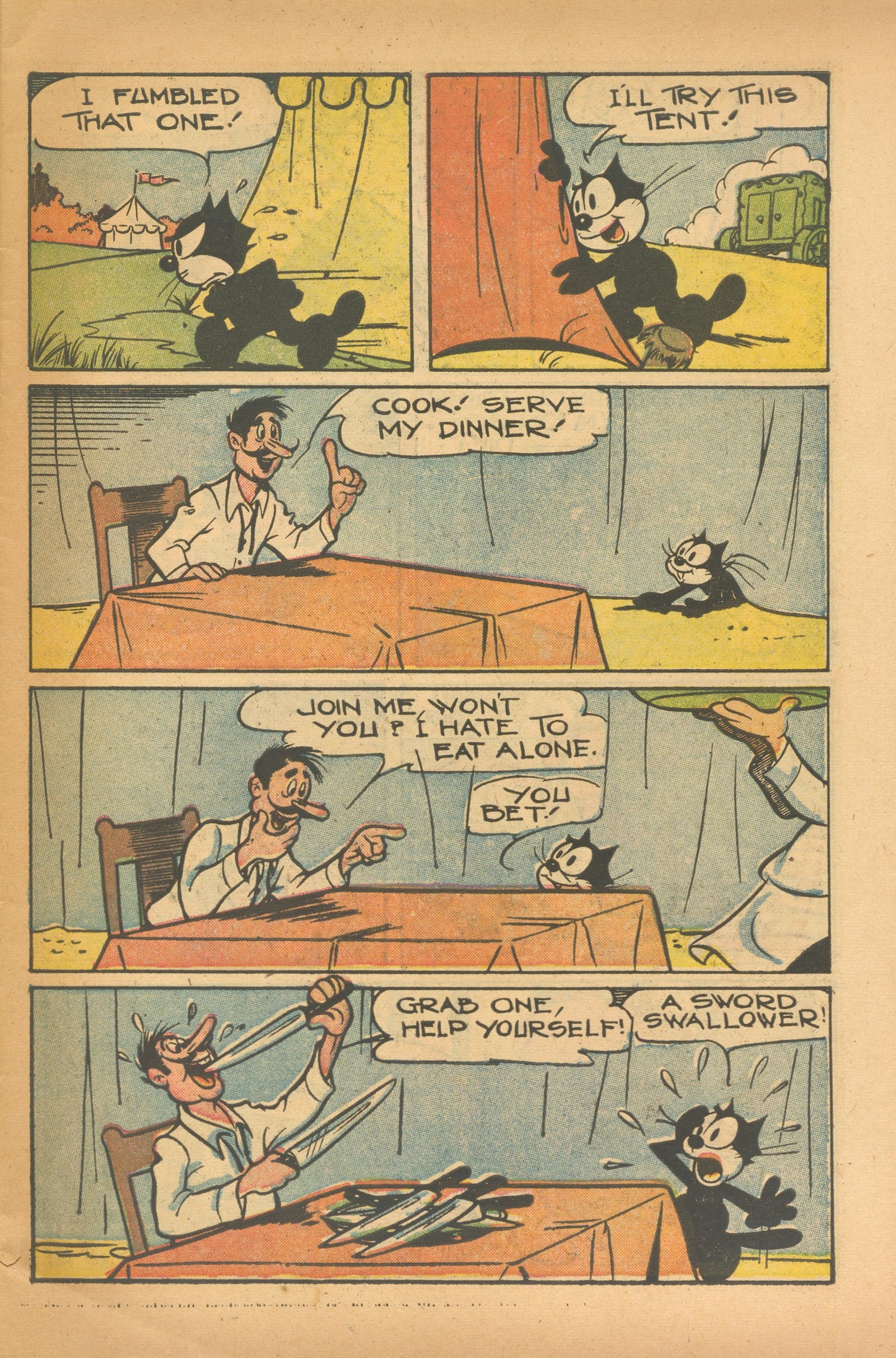 Read online Felix the Cat (1951) comic -  Issue #29 - 5