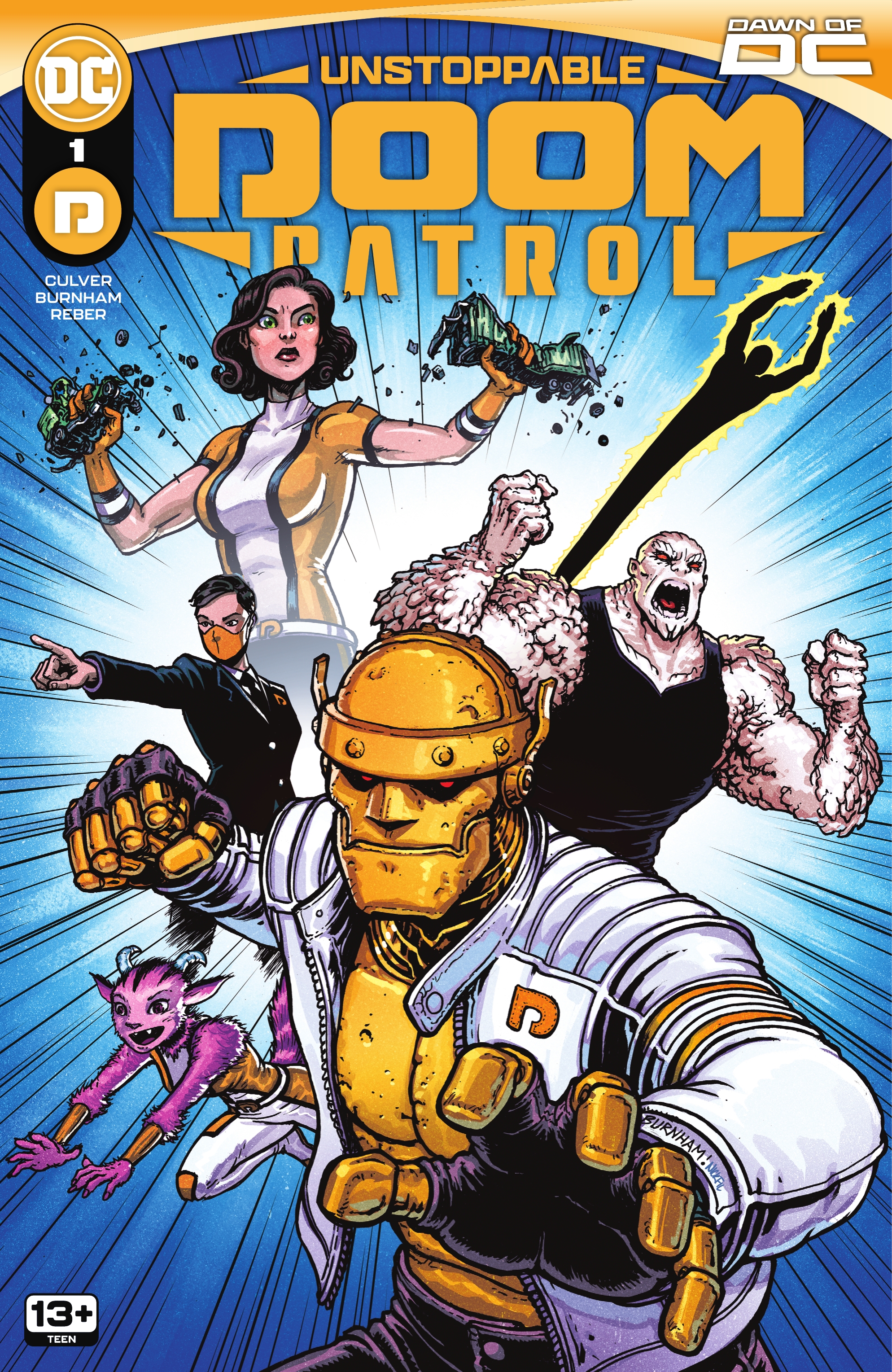 Read online Unstoppable Doom Patrol comic -  Issue #1 - 1