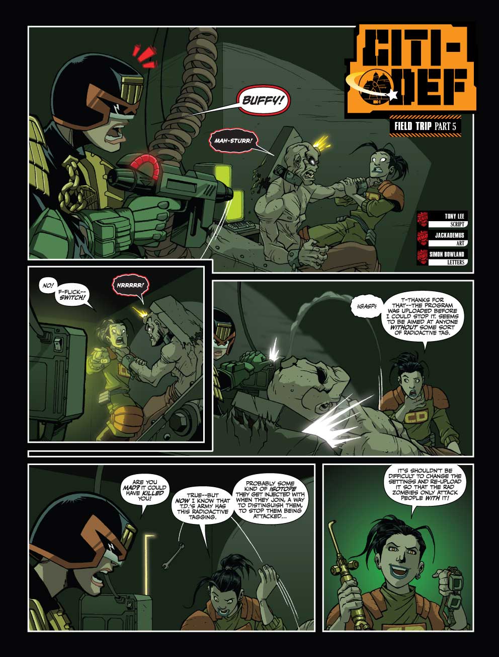 Read online Judge Dredd Megazine (Vol. 5) comic -  Issue #283 - 23