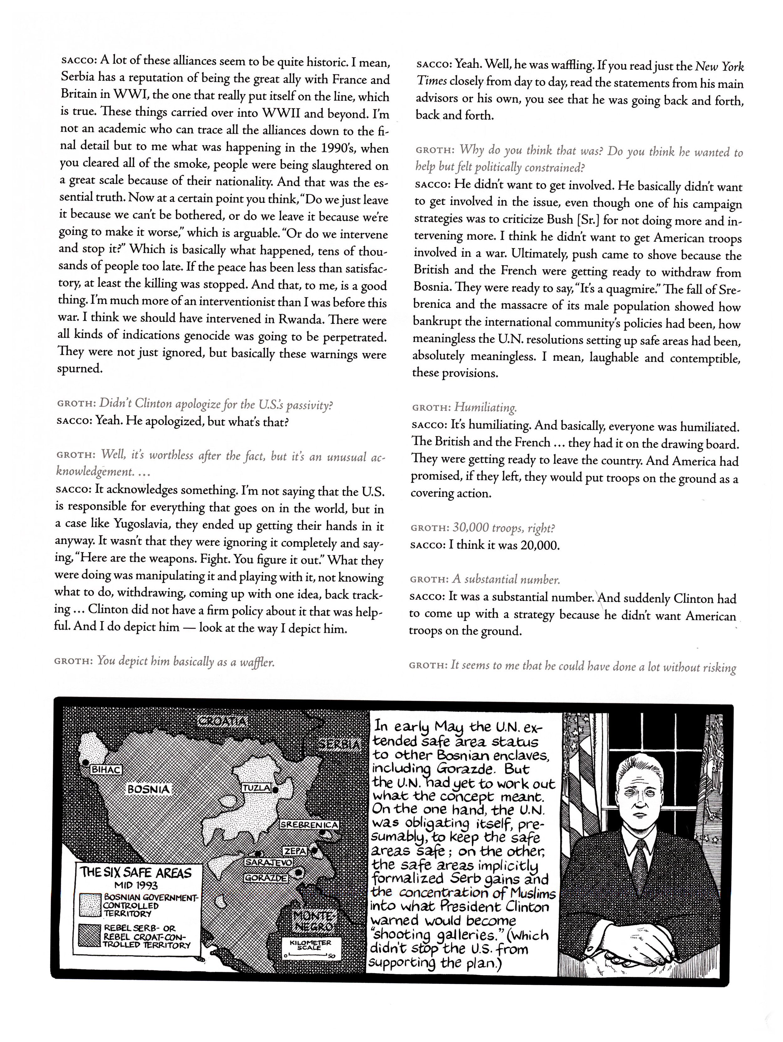 Read online Safe Area Goražde comic -  Issue # TPB (Part 3) - 91