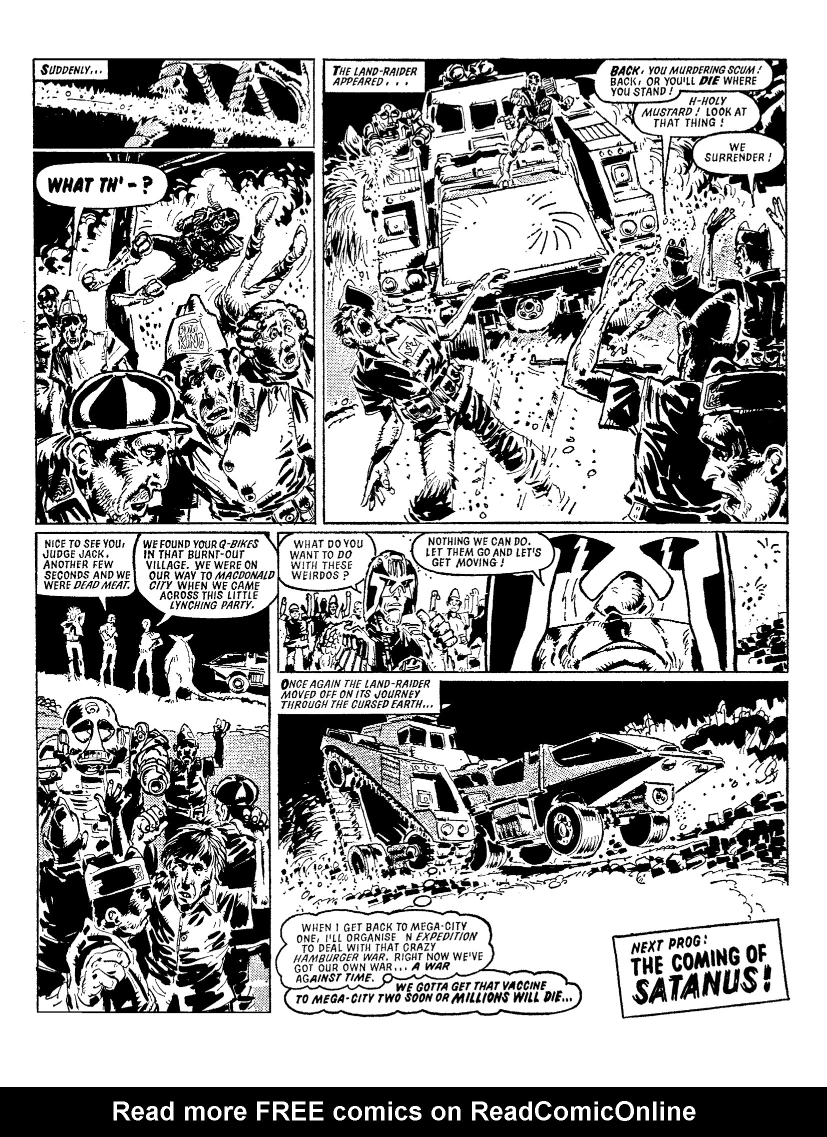 Read online Judge Dredd: The Cursed Earth Uncensored comic -  Issue # TPB - 86