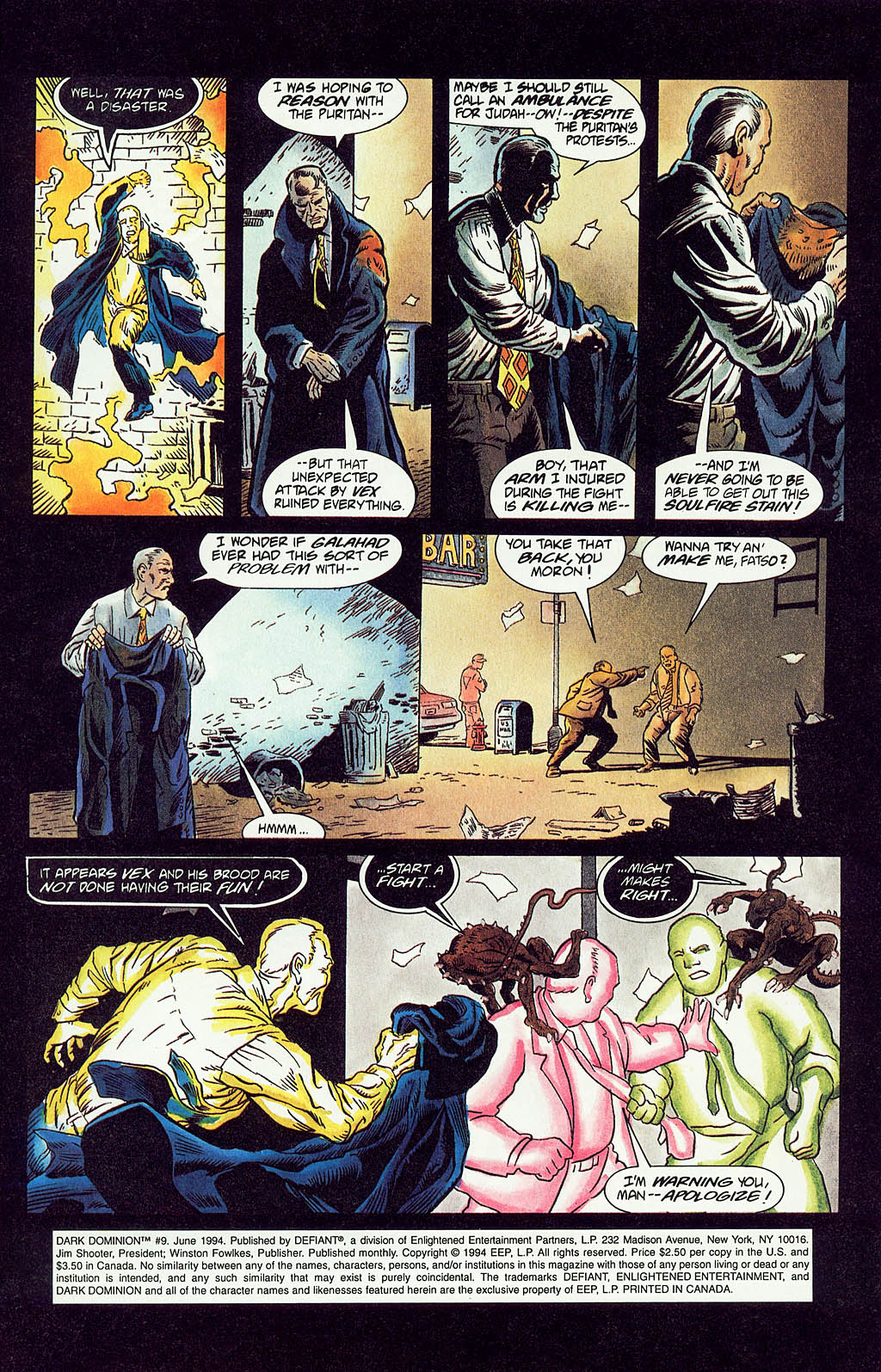 Read online Dark Dominion comic -  Issue #9 - 4