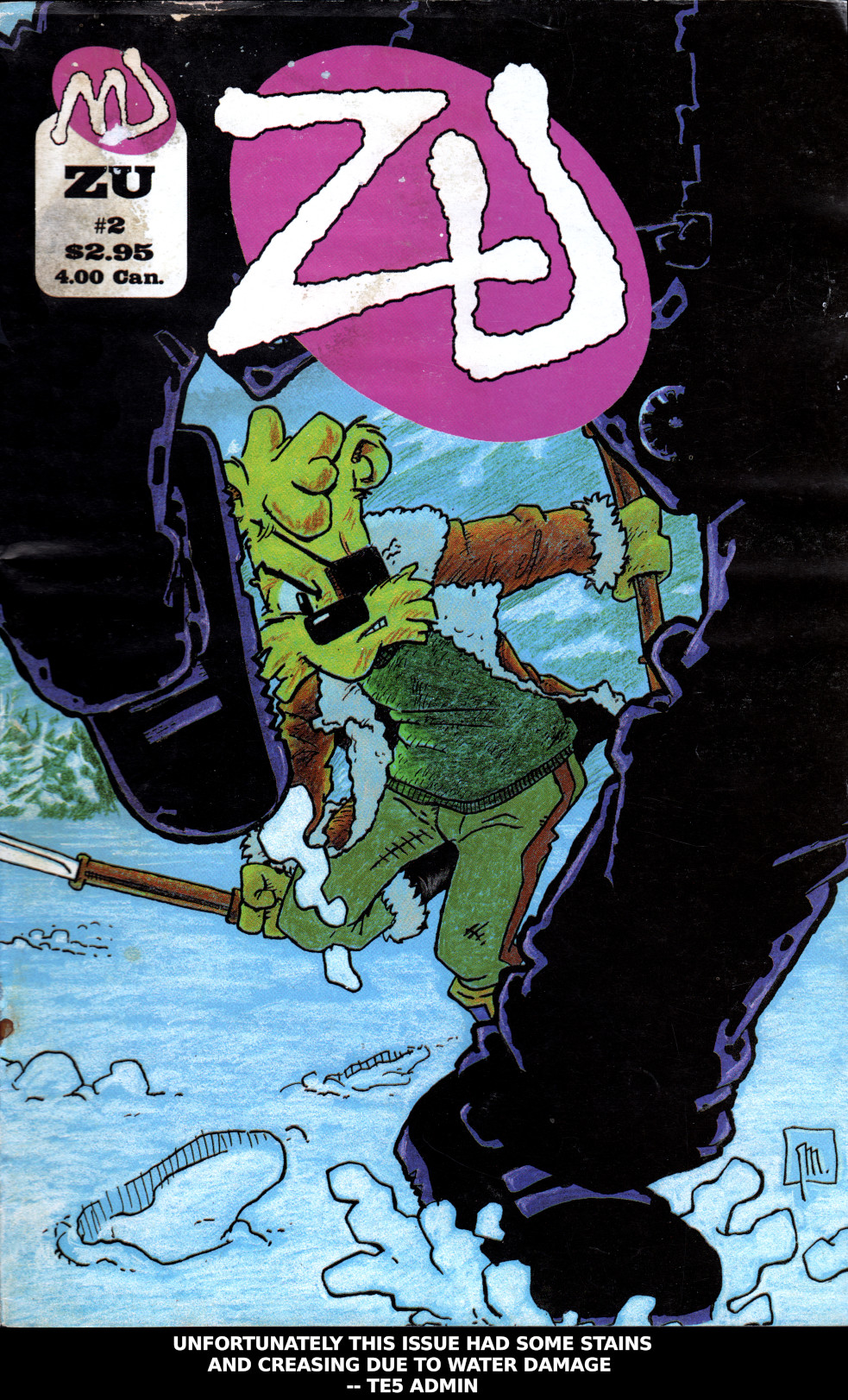 Read online ZU (1995) comic -  Issue #2 - 1