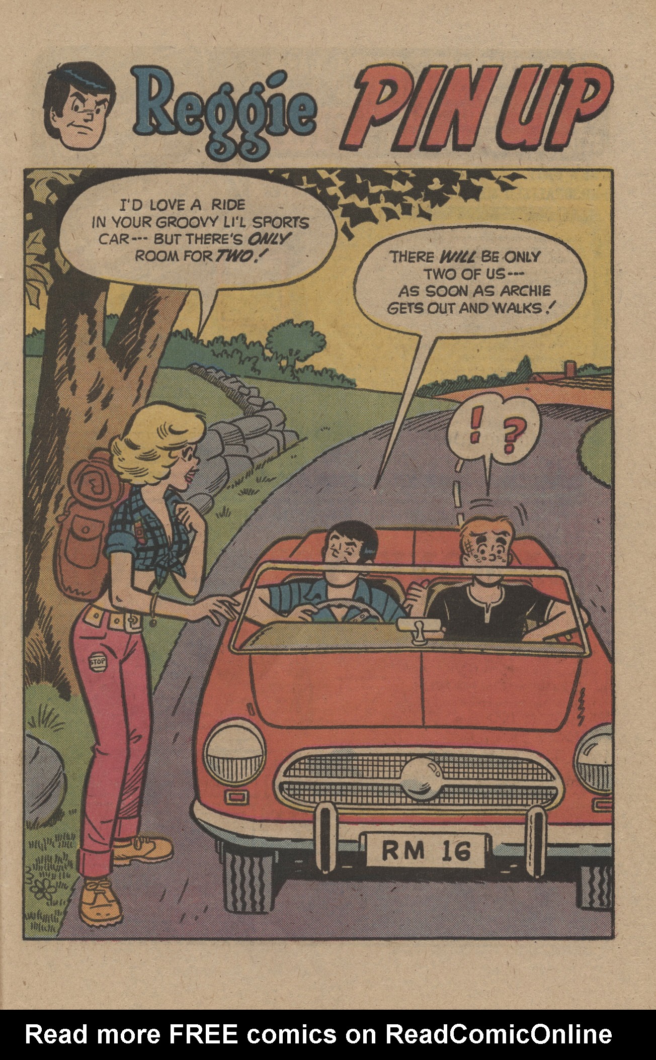 Read online Reggie and Me (1966) comic -  Issue #79 - 27