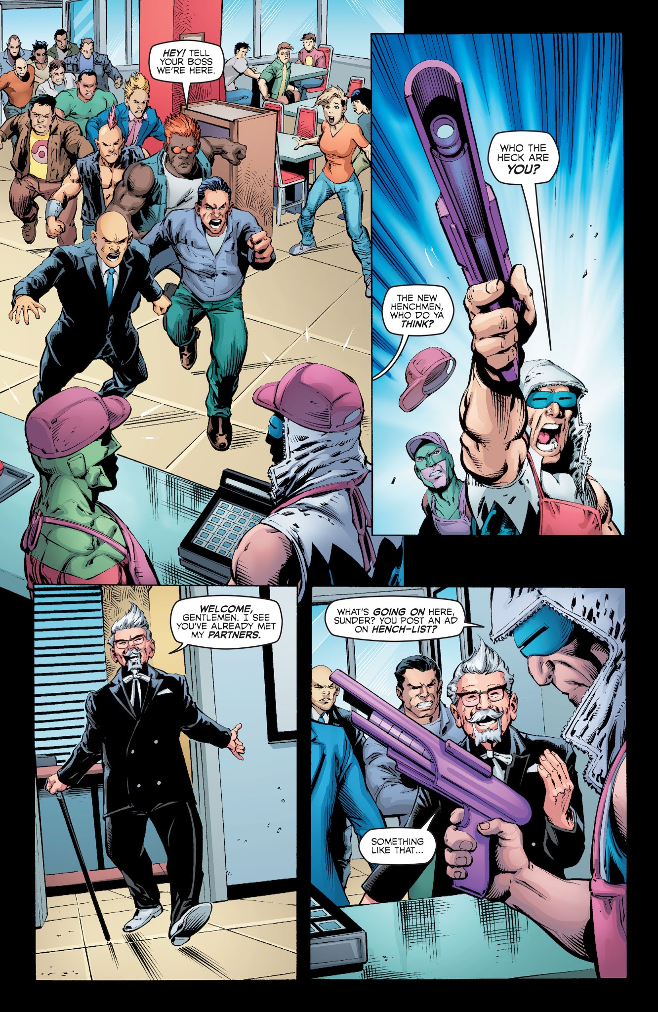 Read online KFC: The Colonel of Two Worlds comic -  Issue # Full - 7