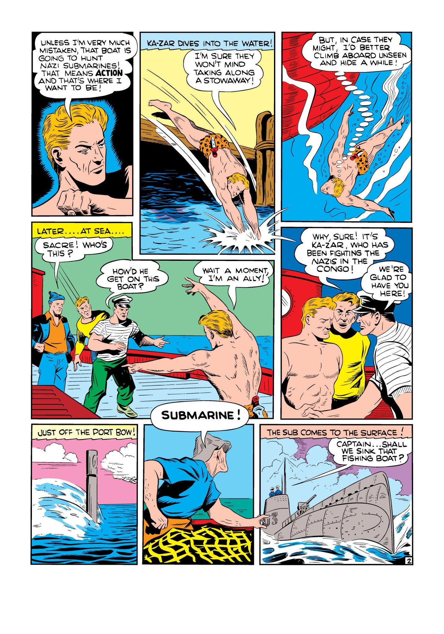 Read online Marvel Masterworks: Golden Age Marvel Comics comic -  Issue # TPB 7 (Part 3) - 4