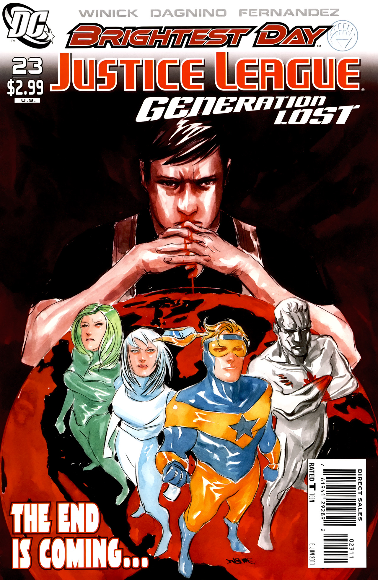 Read online Justice League: Generation Lost comic -  Issue #23 - 1