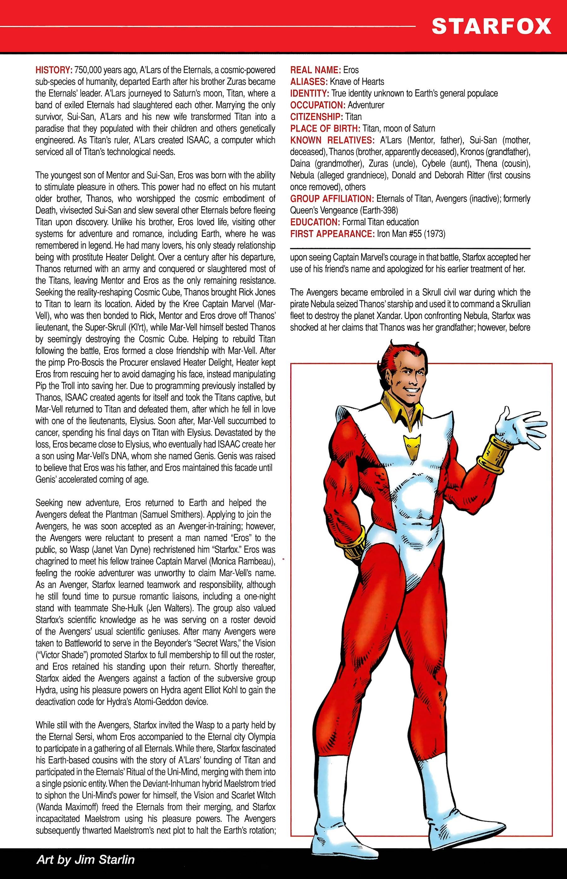 Read online Official Handbook of the Marvel Universe A to Z comic -  Issue # TPB 11 (Part 1) - 87