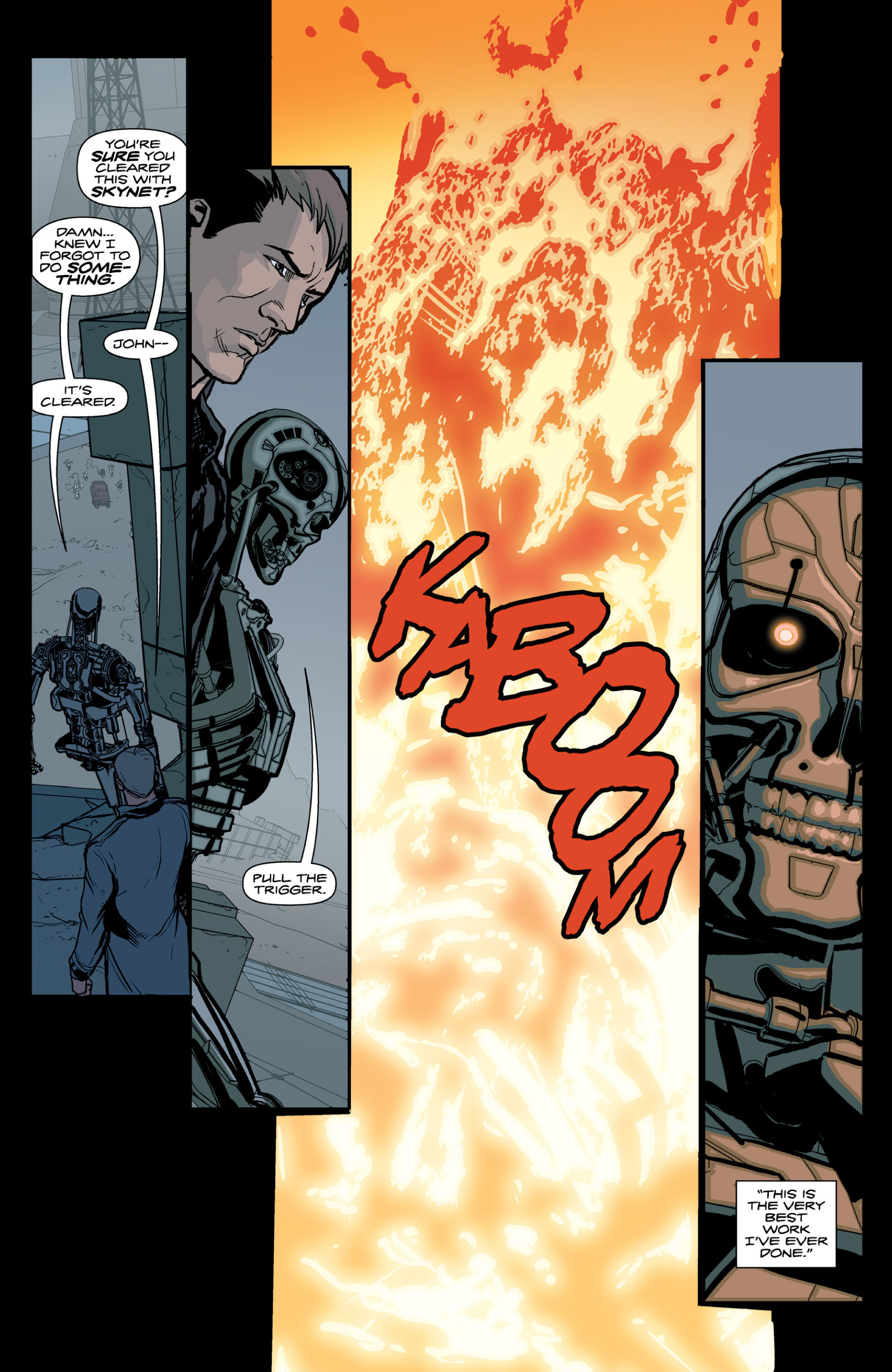 Read online Terminator Salvation: The Final Battle comic -  Issue # TPB 2 - 134