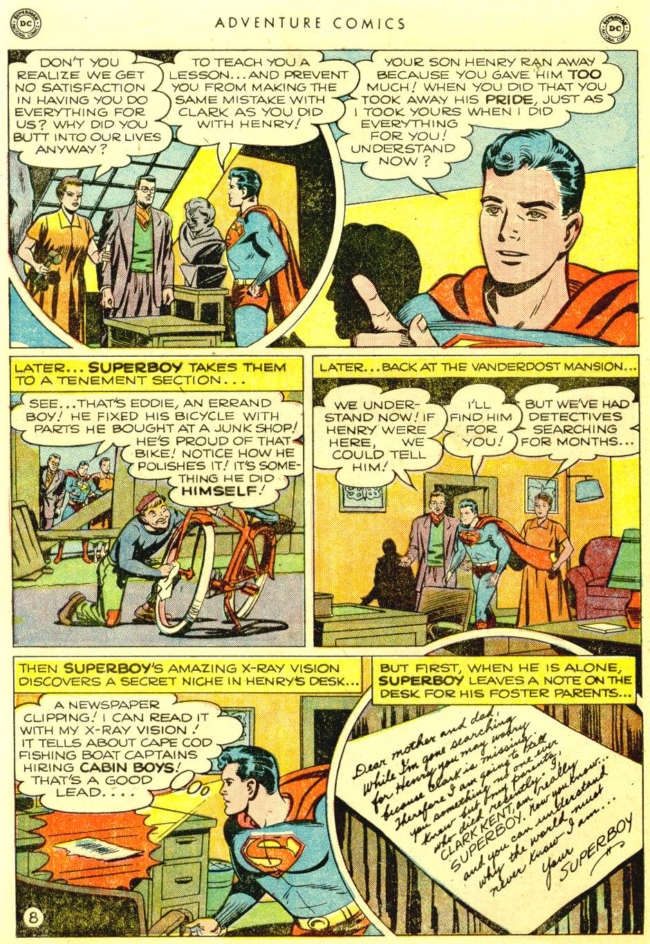 Read online Adventure Comics (1938) comic -  Issue #147 - 9