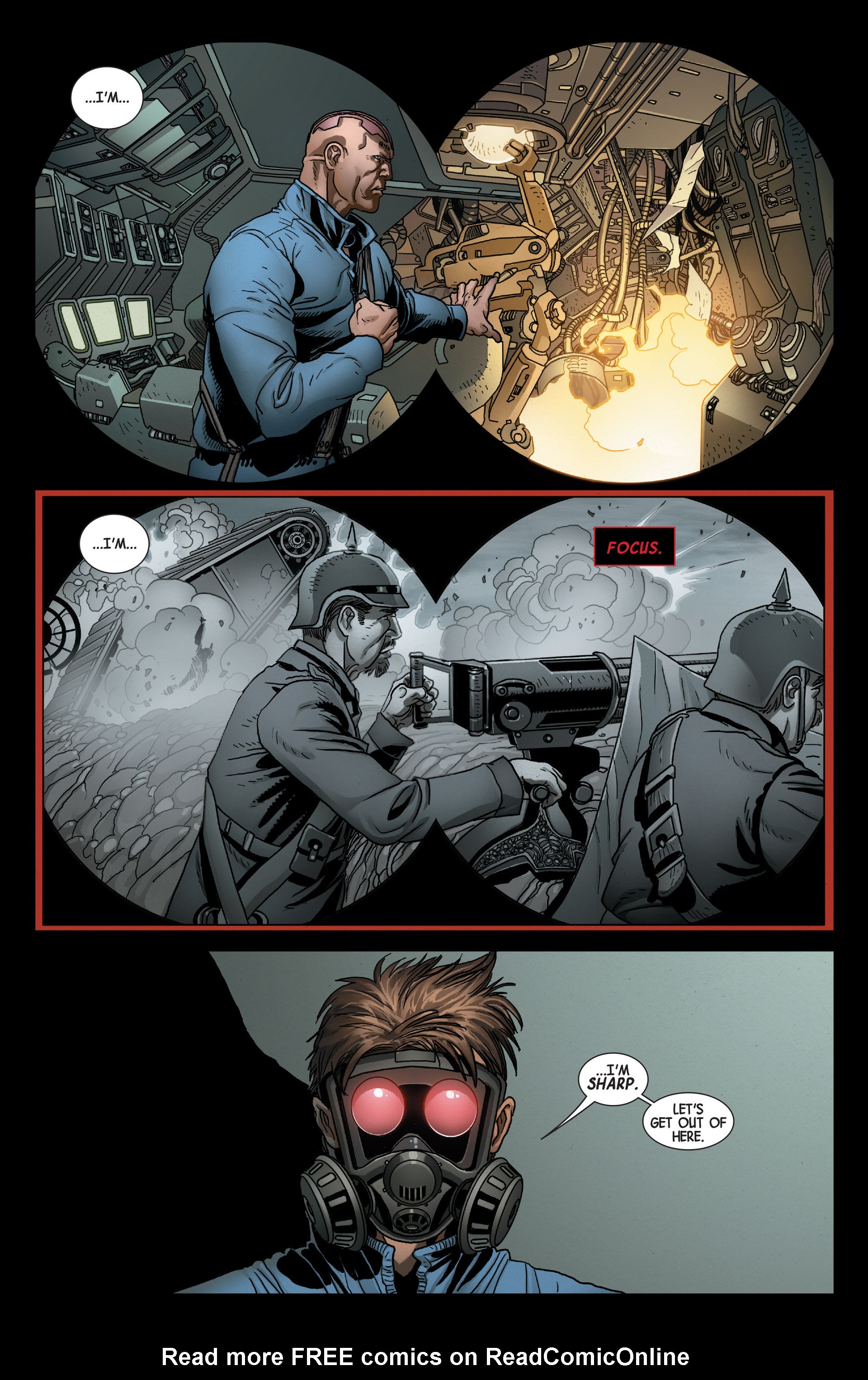 Read online Death of Wolverine: The Weapon X Program comic -  Issue #1 - 6