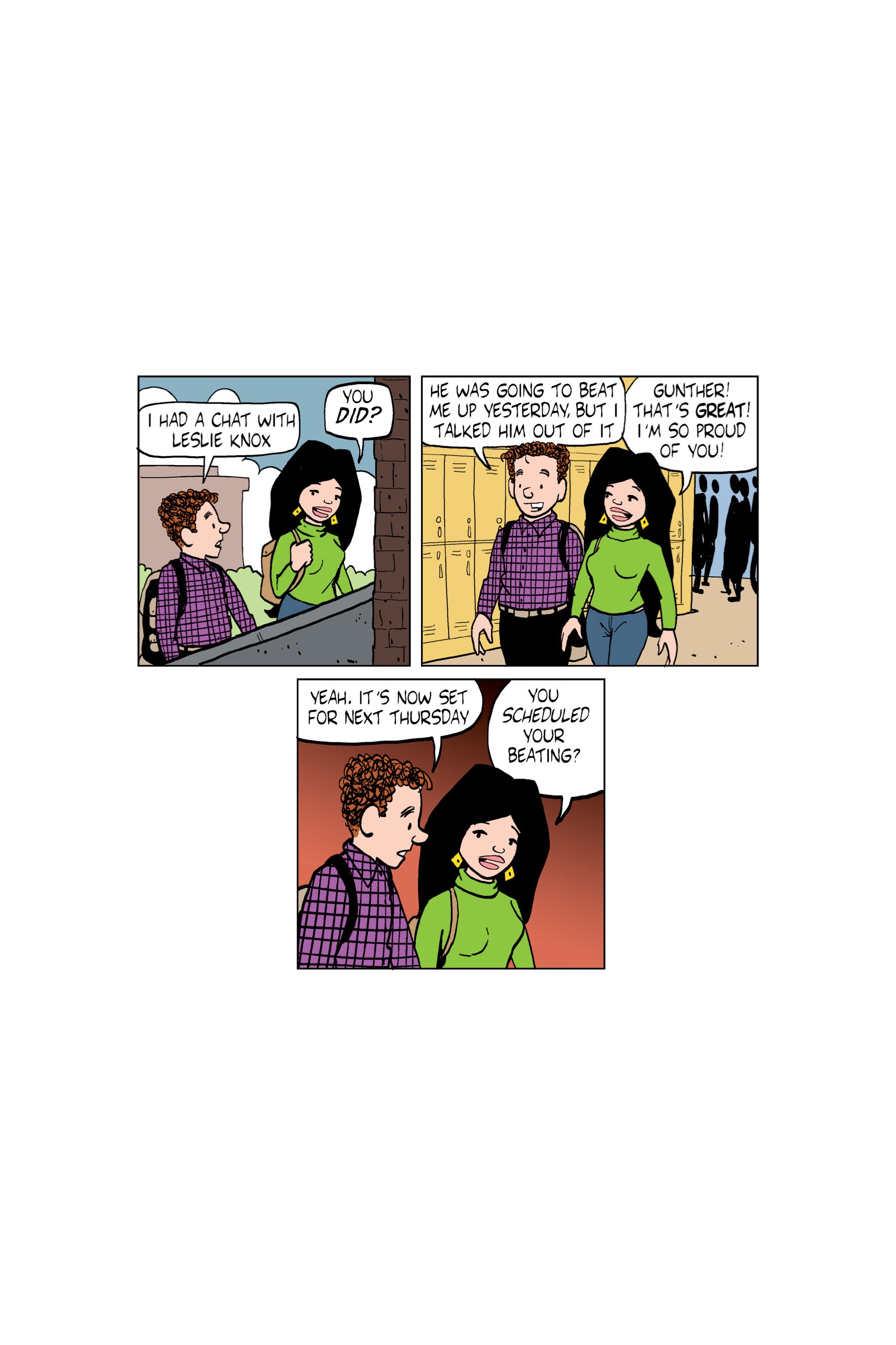Read online Luann: Stress   Hormones = High School comic -  Issue # TPB - 56