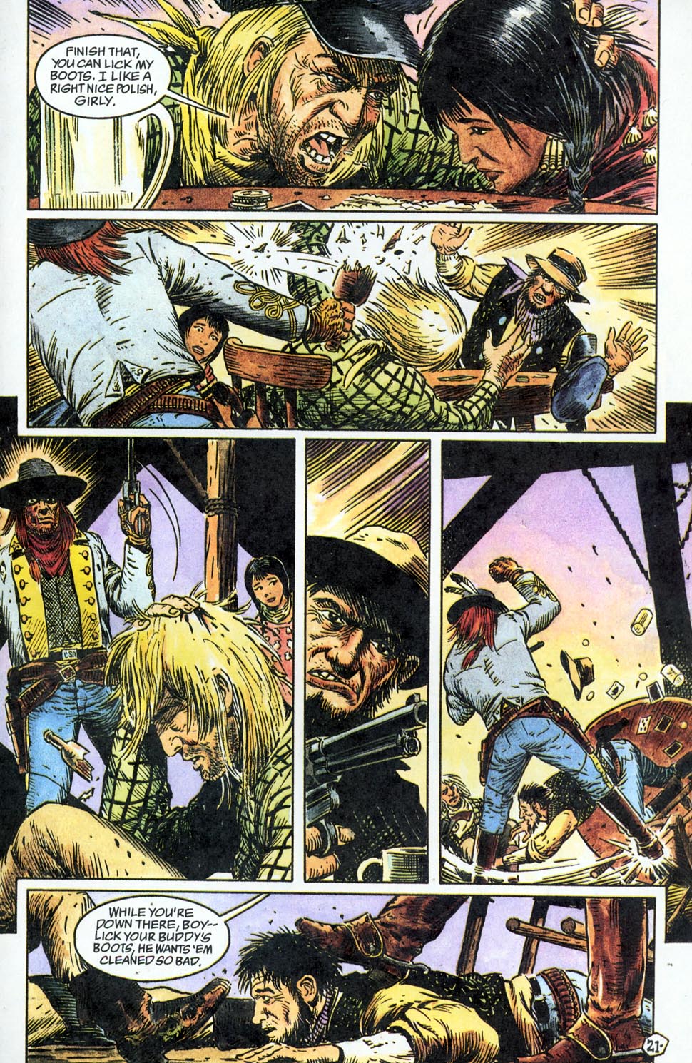 Read online Jonah Hex: Two-Gun Mojo comic -  Issue #1 - 23