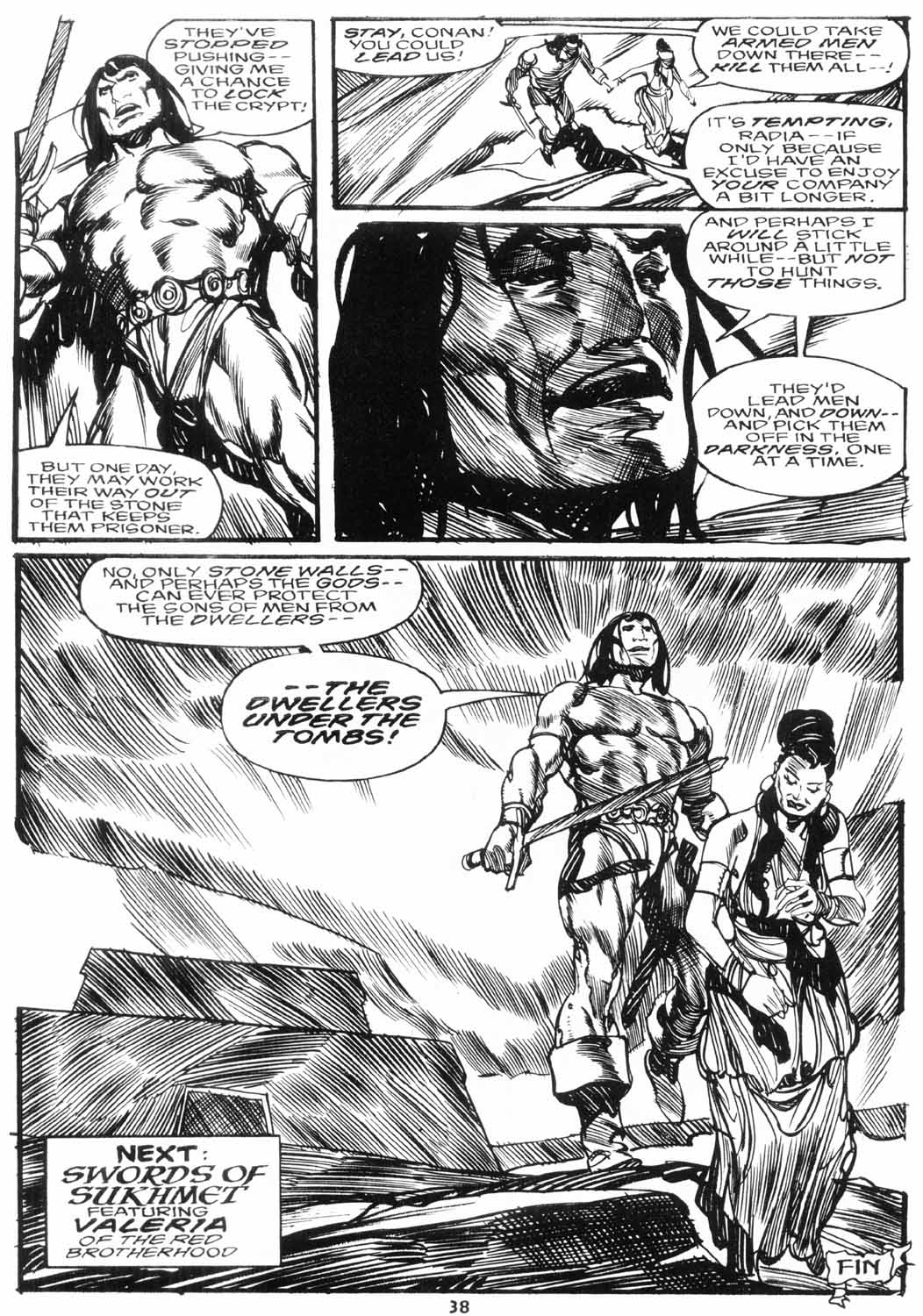 Read online The Savage Sword Of Conan comic -  Issue #224 - 40
