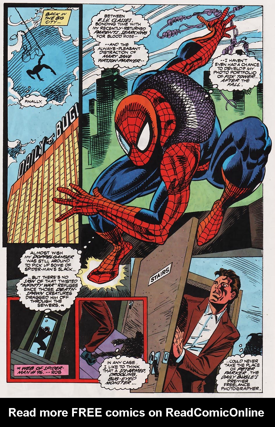 Read online Web of Spider-Man (1985) comic -  Issue #98 - 19