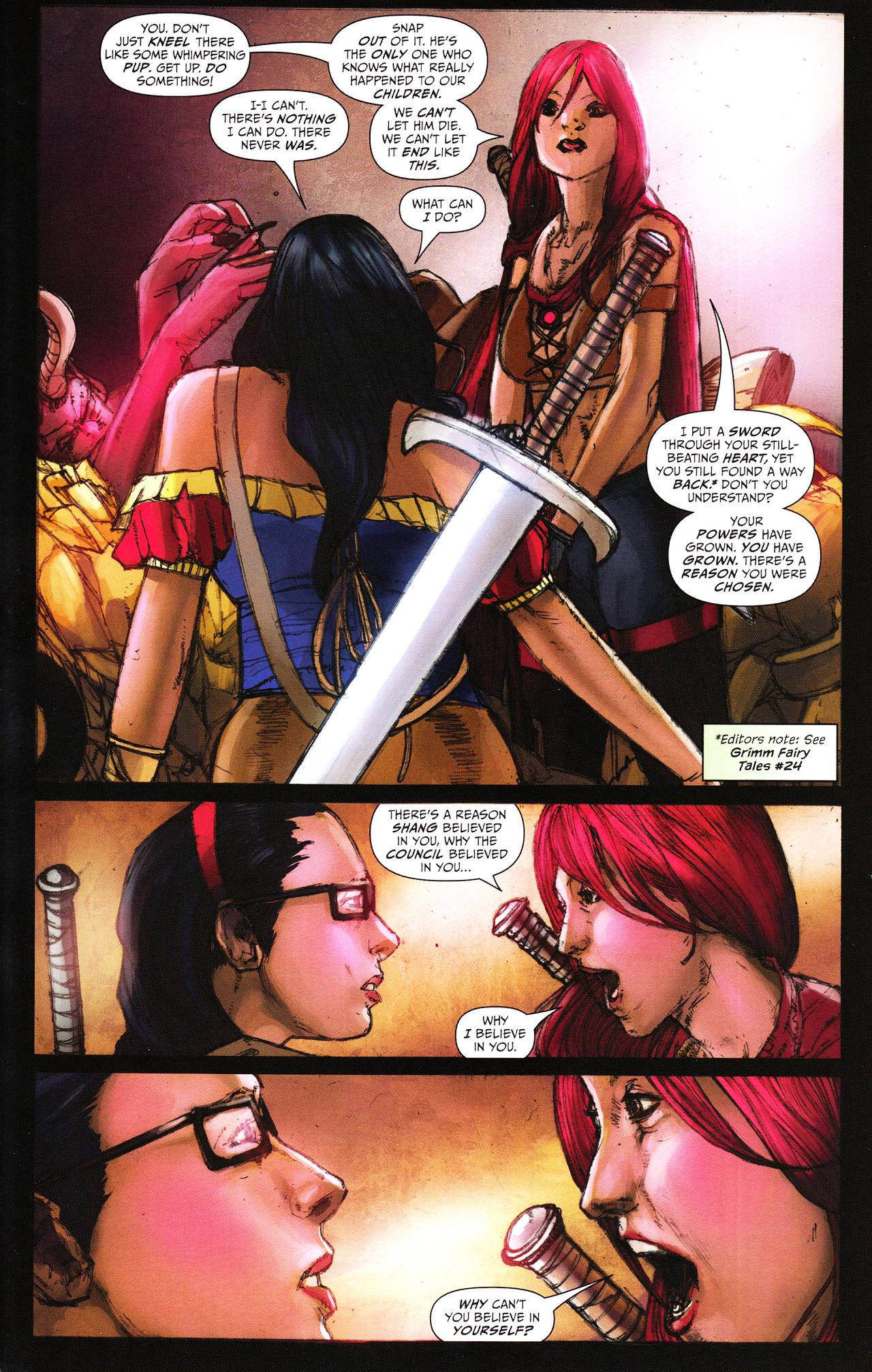 Read online Grimm Fairy Tales: The Dream Eater Saga comic -  Issue #11 - 21