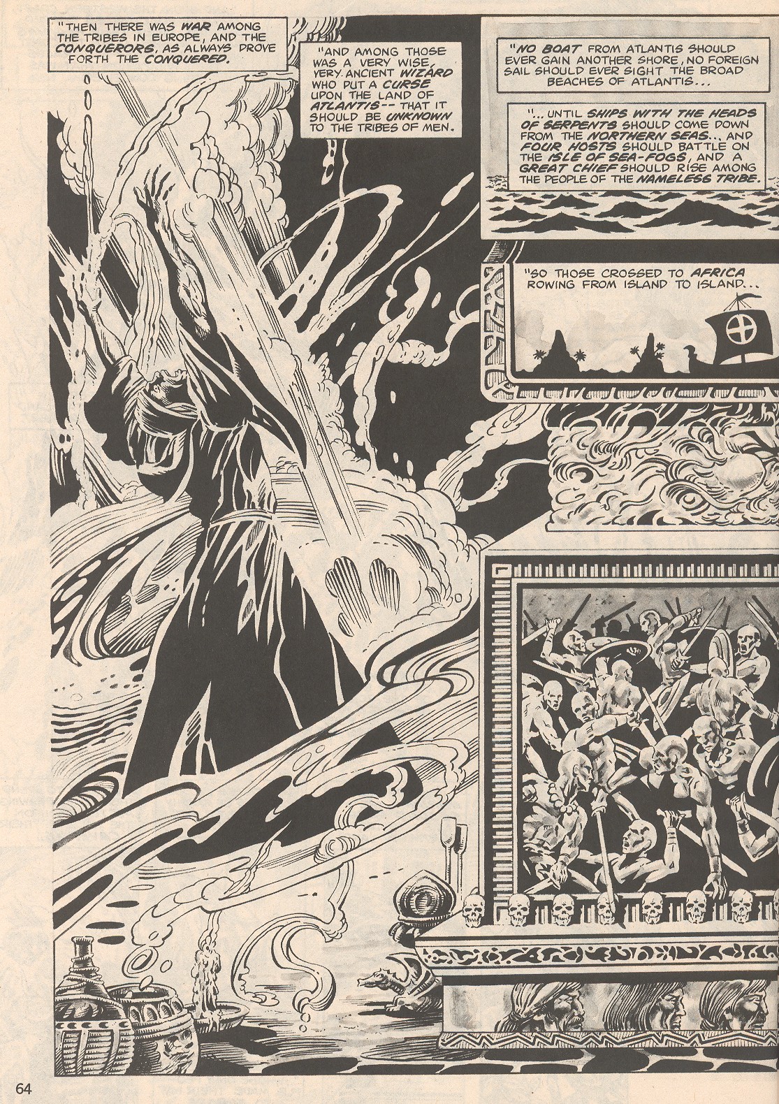 Read online The Savage Sword Of Conan comic -  Issue #104 - 64