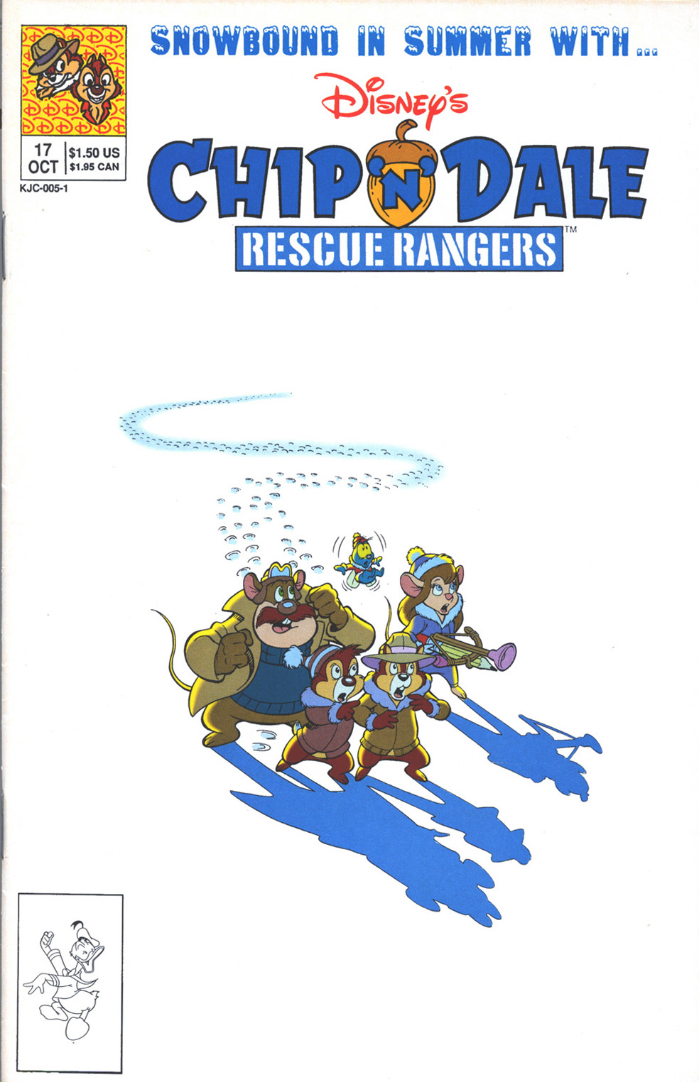 Read online Disney's Chip 'N Dale Rescue Rangers comic -  Issue #17 - 1