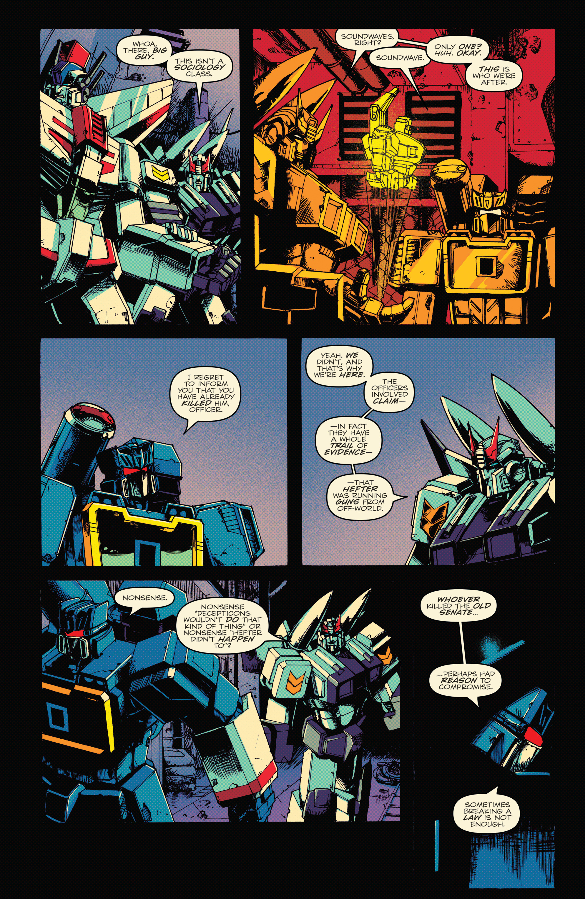 Read online Optimus Prime comic -  Issue #3 - 14