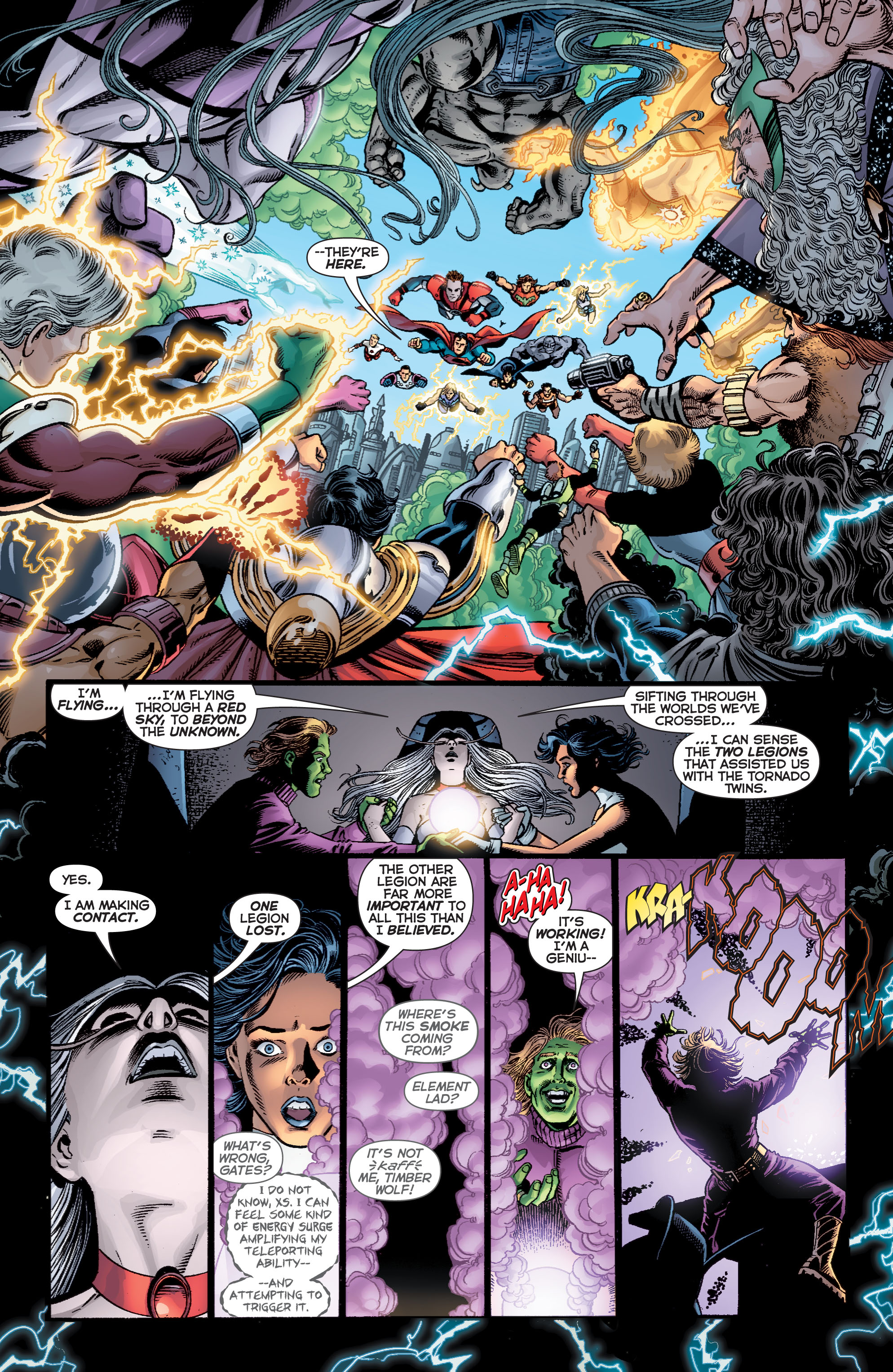 Read online Final Crisis: Legion of Three Worlds comic -  Issue #2 - 26