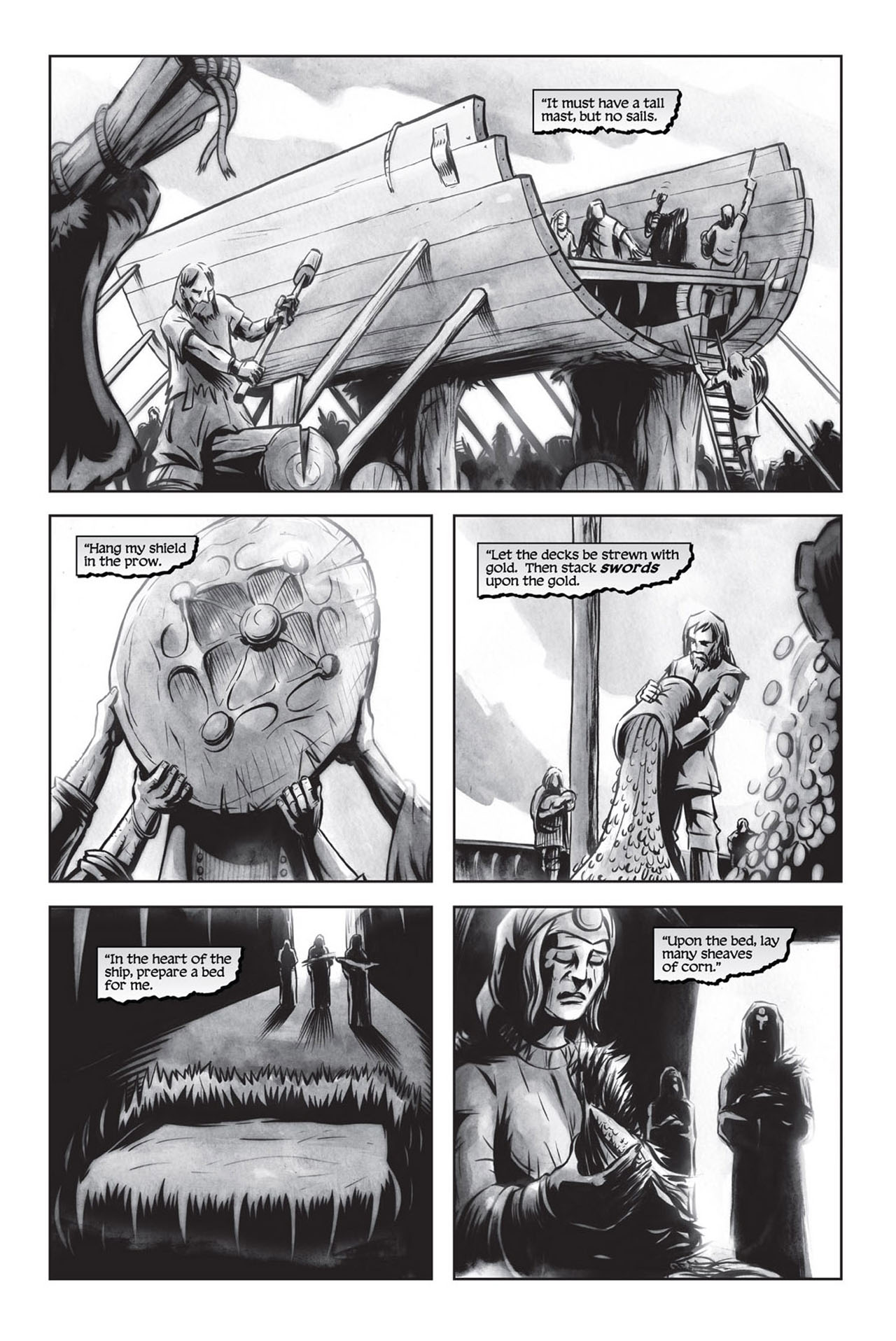 Read online Beowulf: The Graphic Novel comic -  Issue # Full - 14