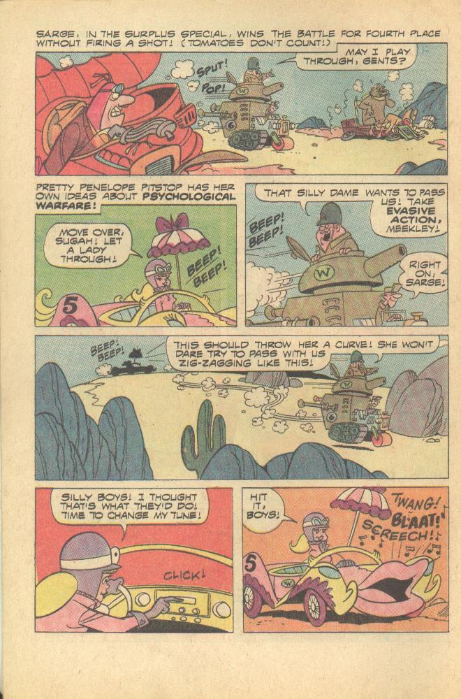 Read online Hanna-Barbera Wacky Races comic -  Issue #6 - 7