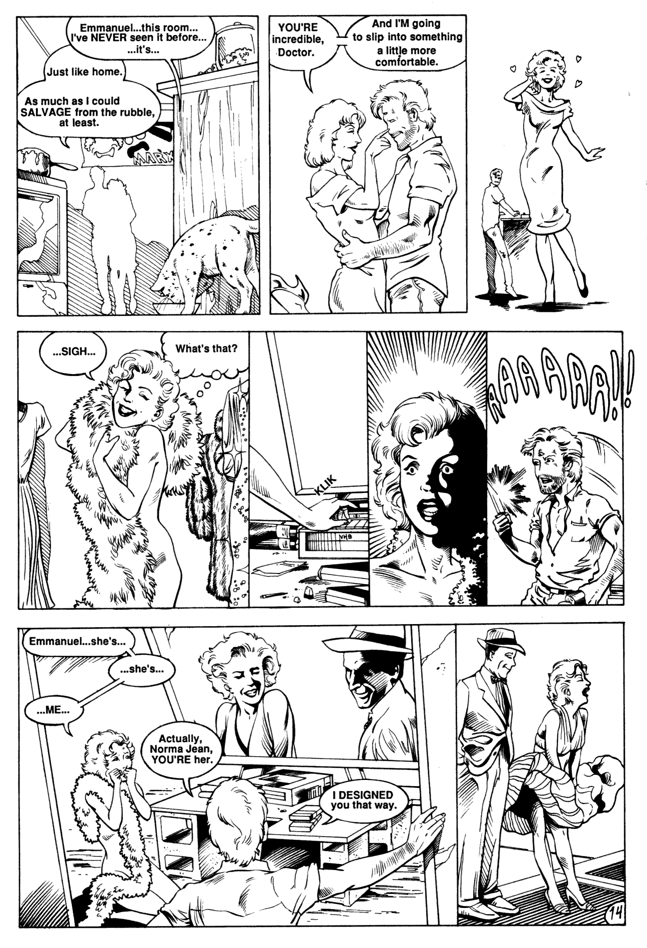 Read online Ex-Mutants (1986) comic -  Issue #8 - 16