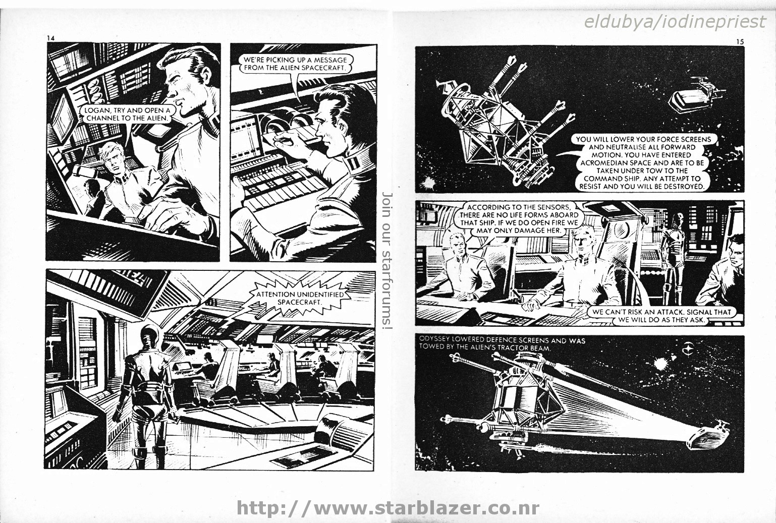 Read online Starblazer comic -  Issue #85 - 9