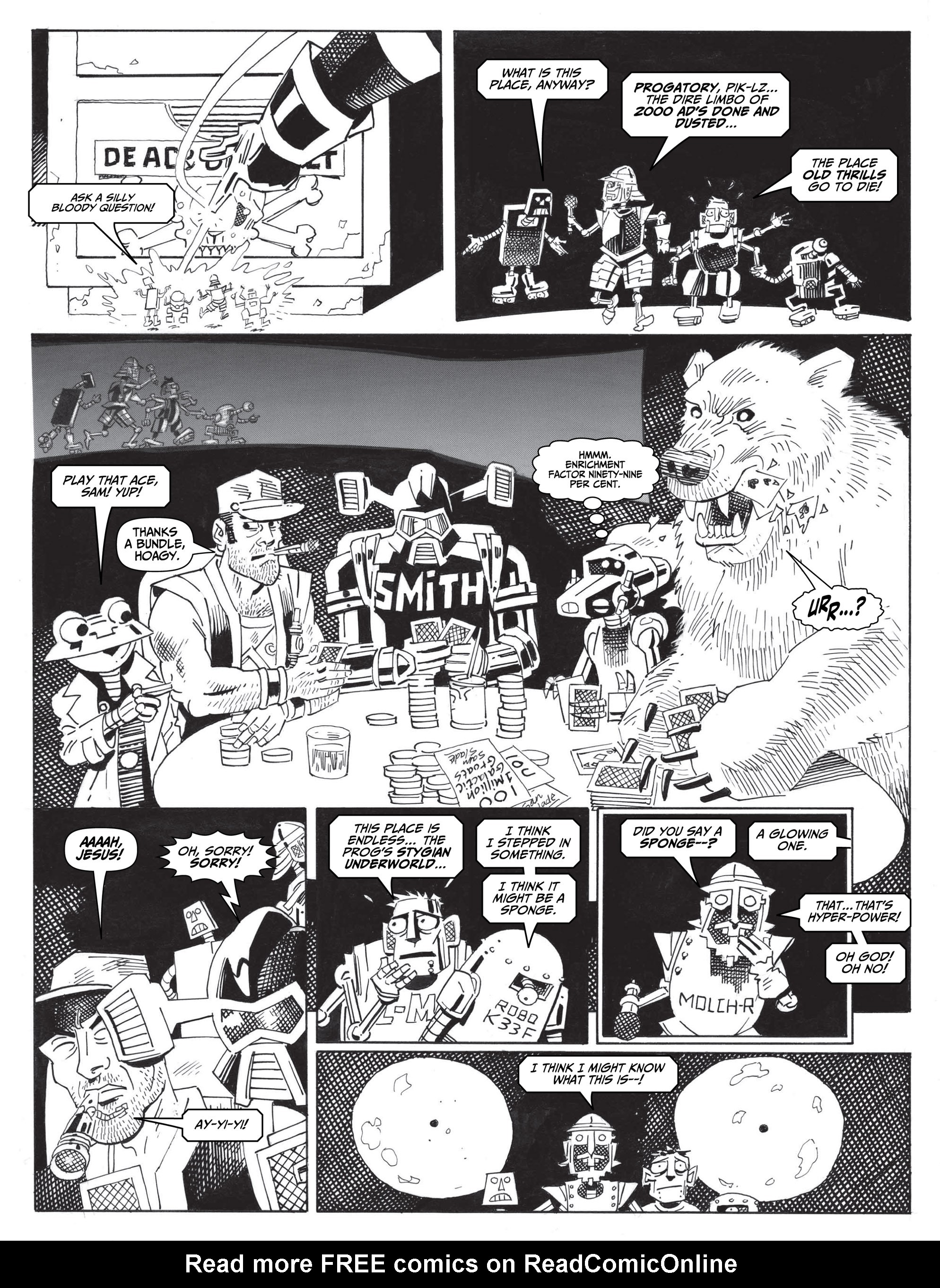 Read online 2000 AD comic -  Issue #2312 - 34