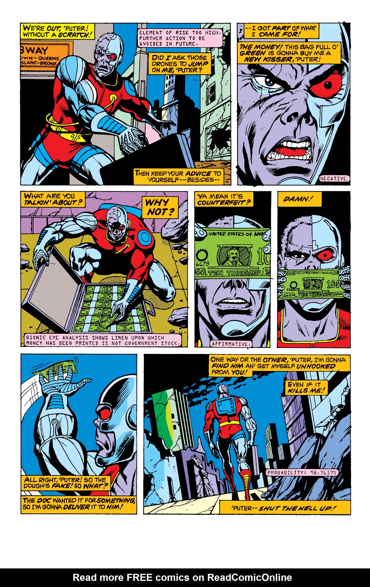 Read online Deathlok the Demolisher: The Complete Collection comic -  Issue # TPB - 118