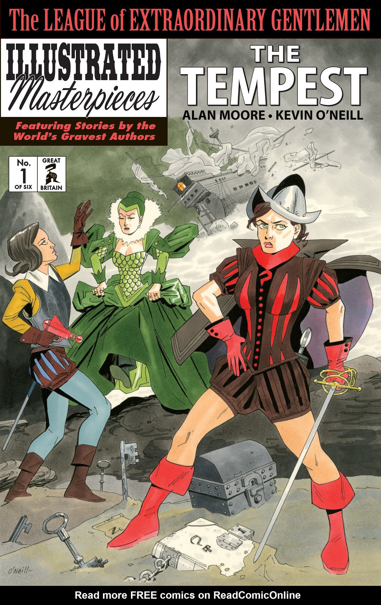 Read online The League of Extraordinary Gentlemen Volume 4: The Tempest comic -  Issue #1 - 1