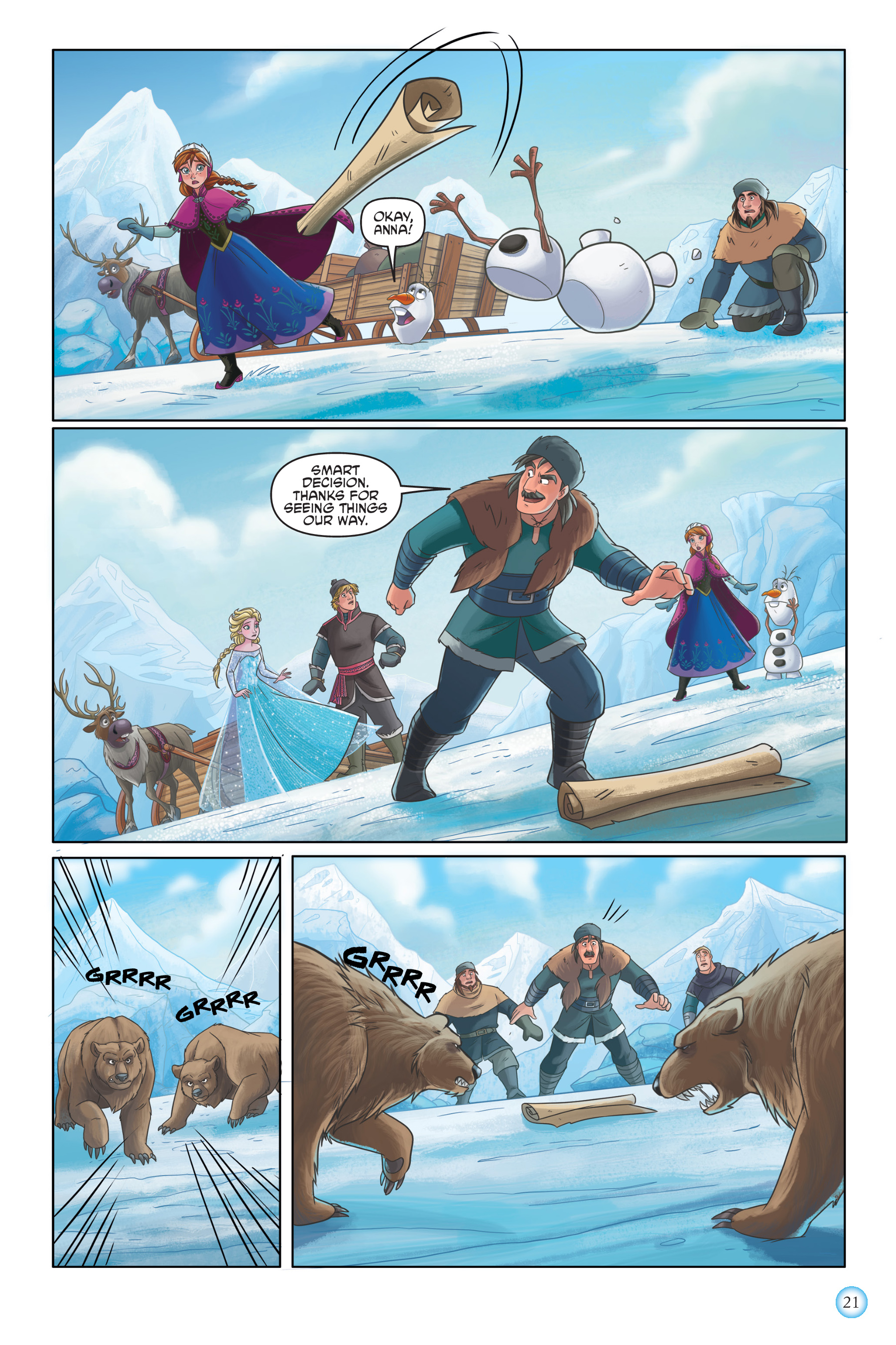 Read online Frozen Adventures: Snowy Stories comic -  Issue # TPB (Part 1) - 21