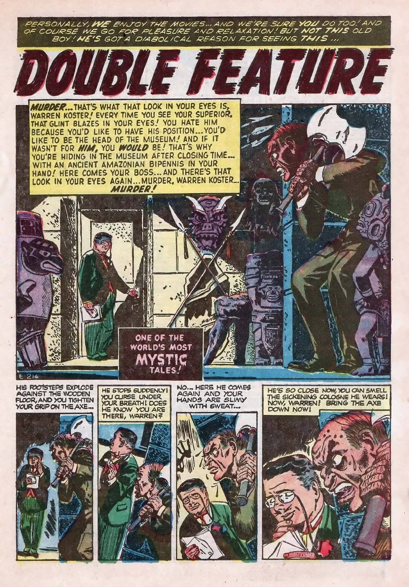 Read online Mystic (1951) comic -  Issue #30 - 22