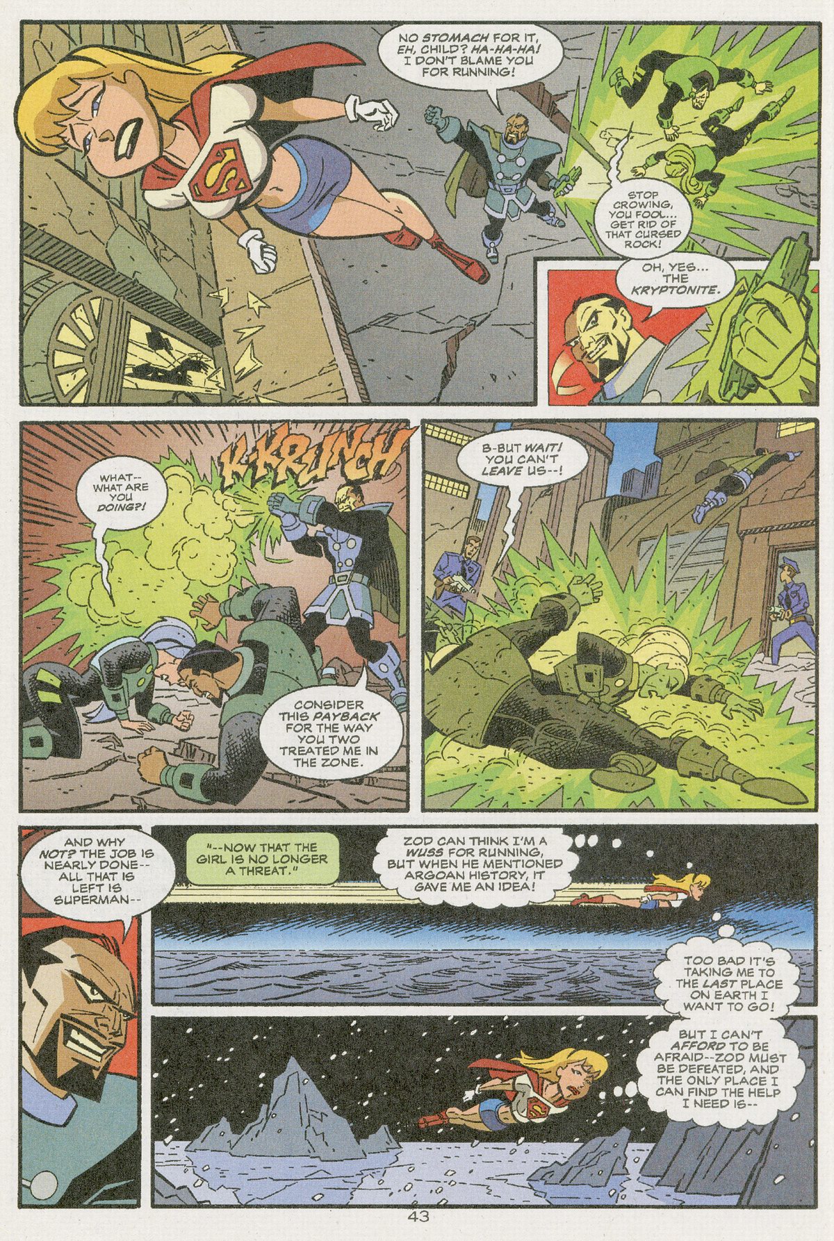 Read online Superman Adventures comic -  Issue #21 - 44