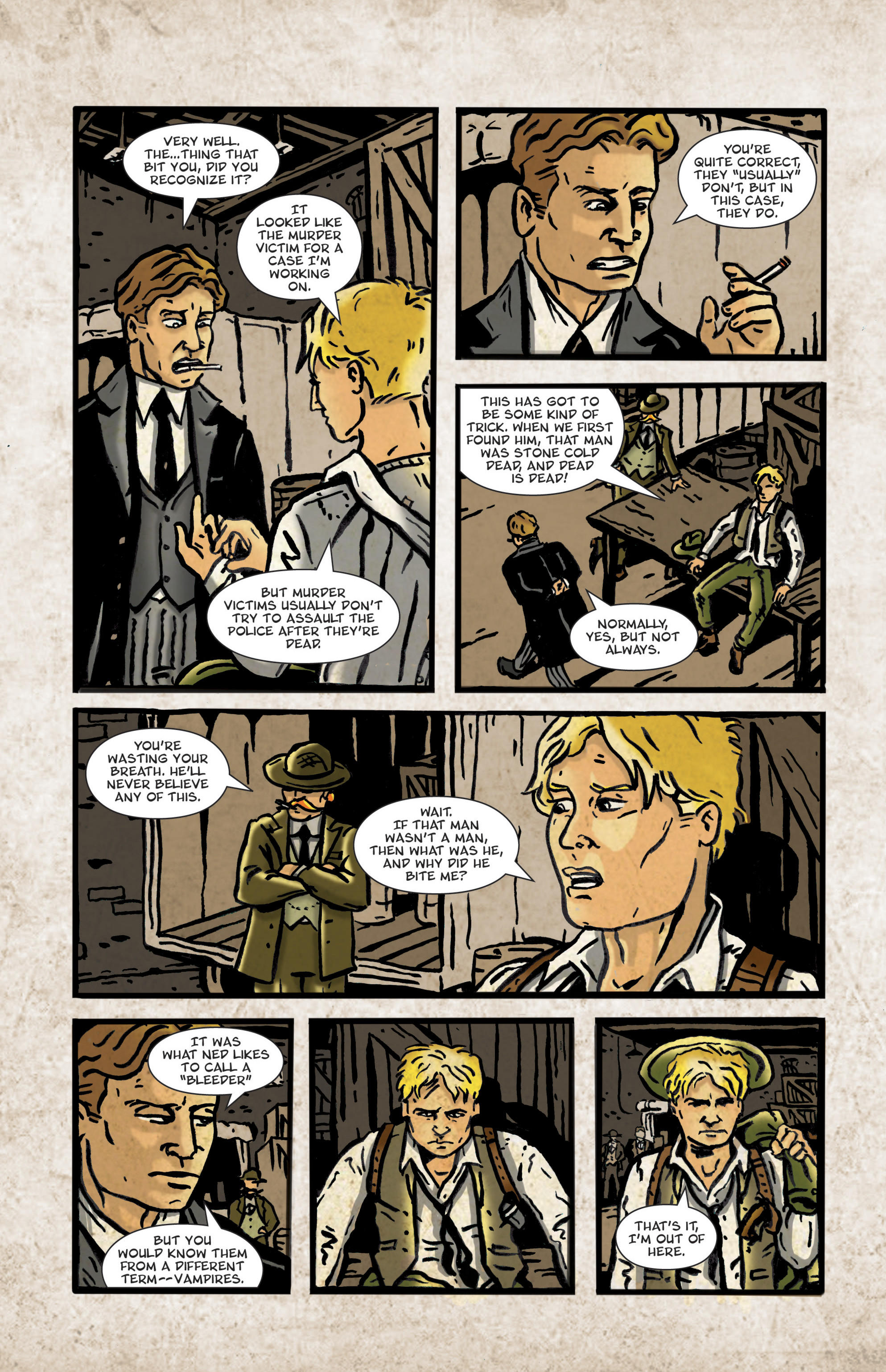 Read online Mobster Graveyard comic -  Issue #4 - 21